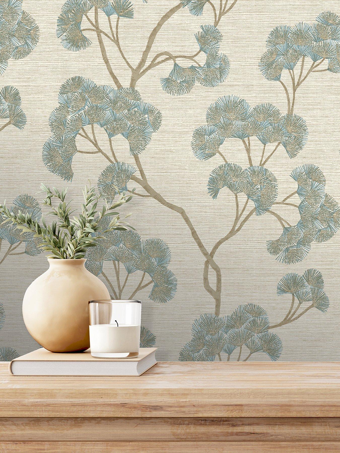 rasch-gingko-wallpaper-in-tealoutfit