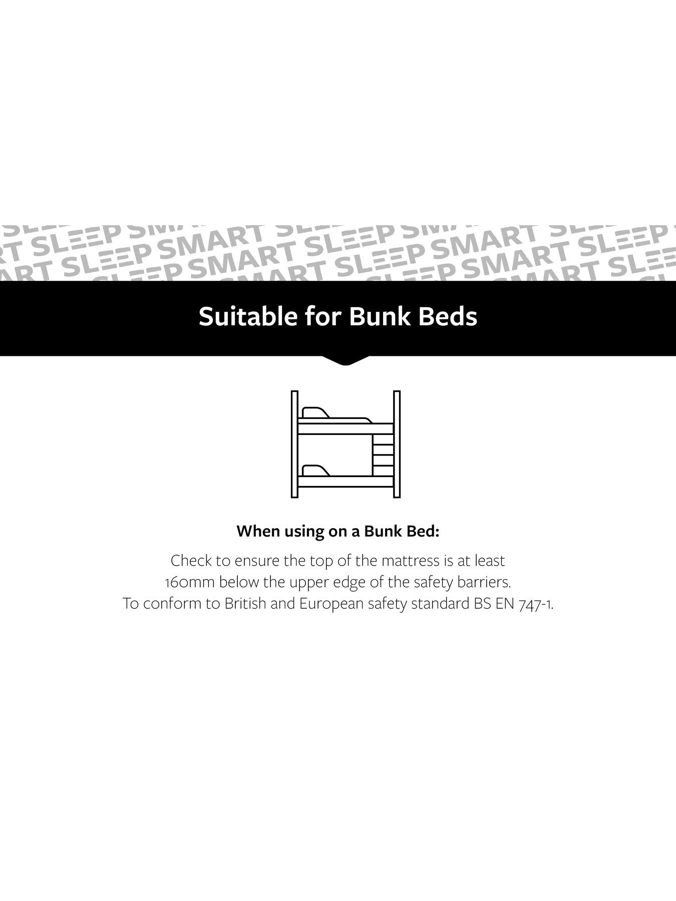 Image 4 of 7 of Jaybe Bunk E-sprung&nbsp;Children's Mattress