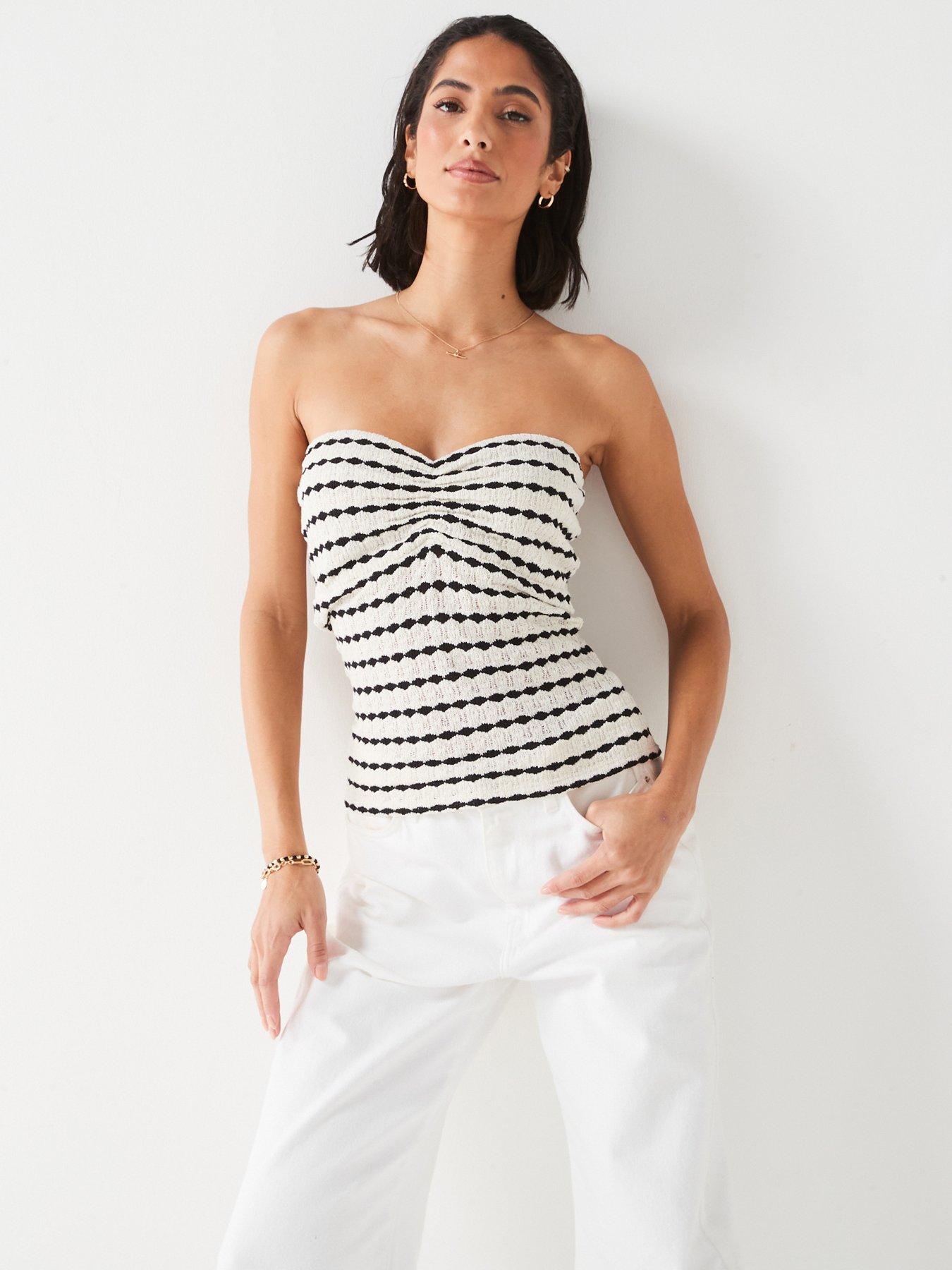 v-by-very-twist-mono-crochet-top