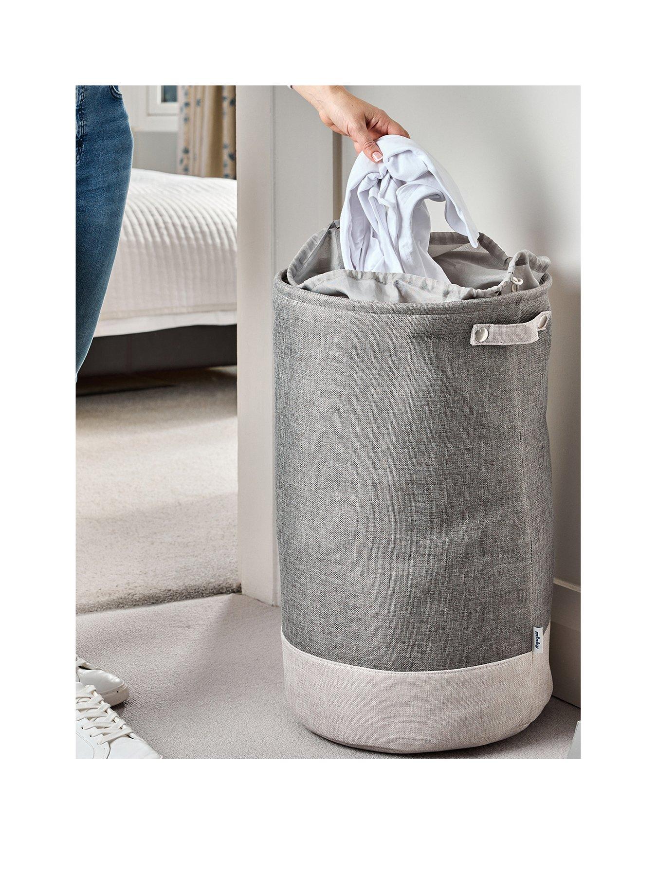 Image of Minky Round Laundry Hamper - 94 Litre