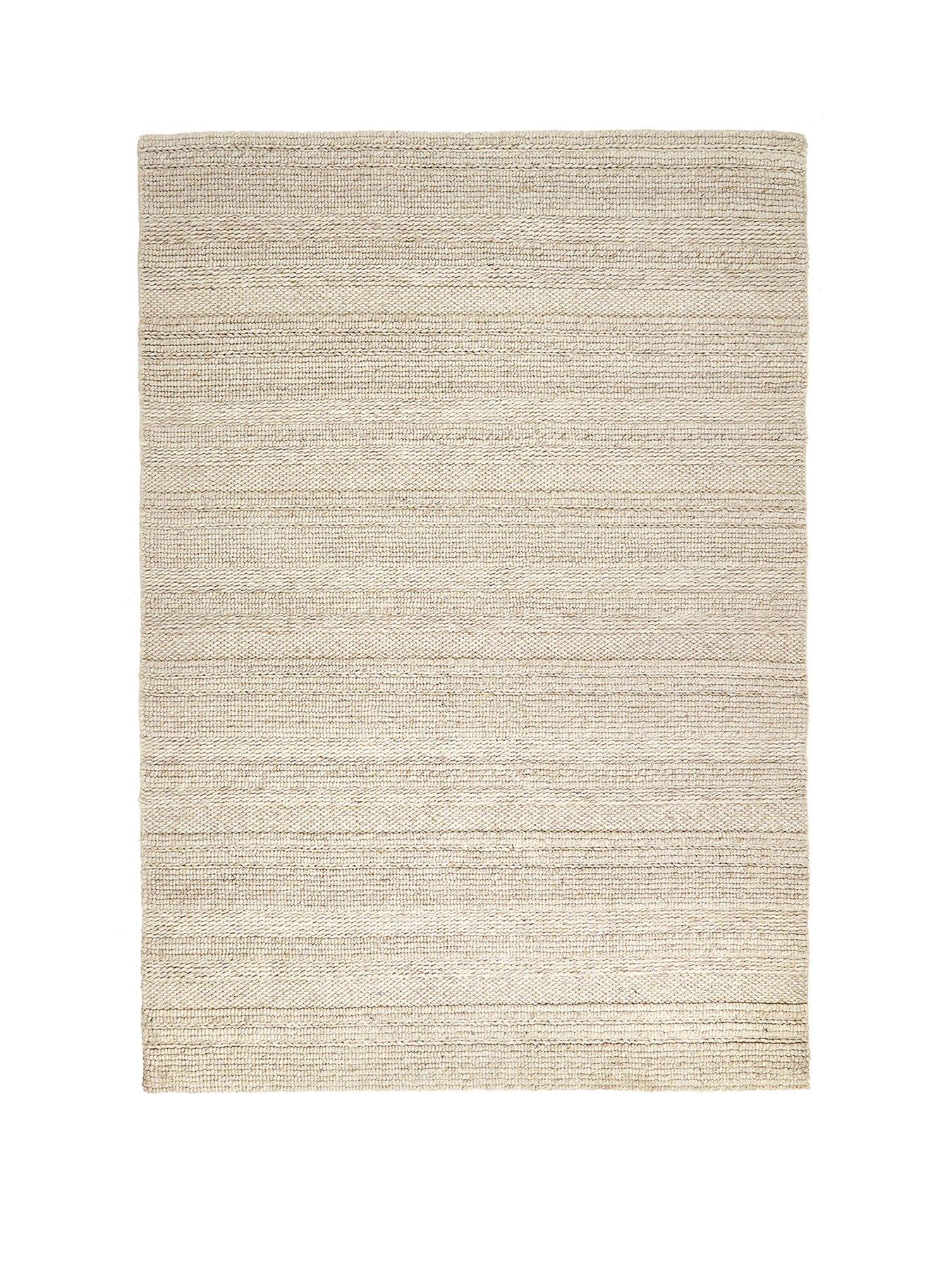 Image 2 of 5 of The Very Collection Chunky Knit Rug - Cream