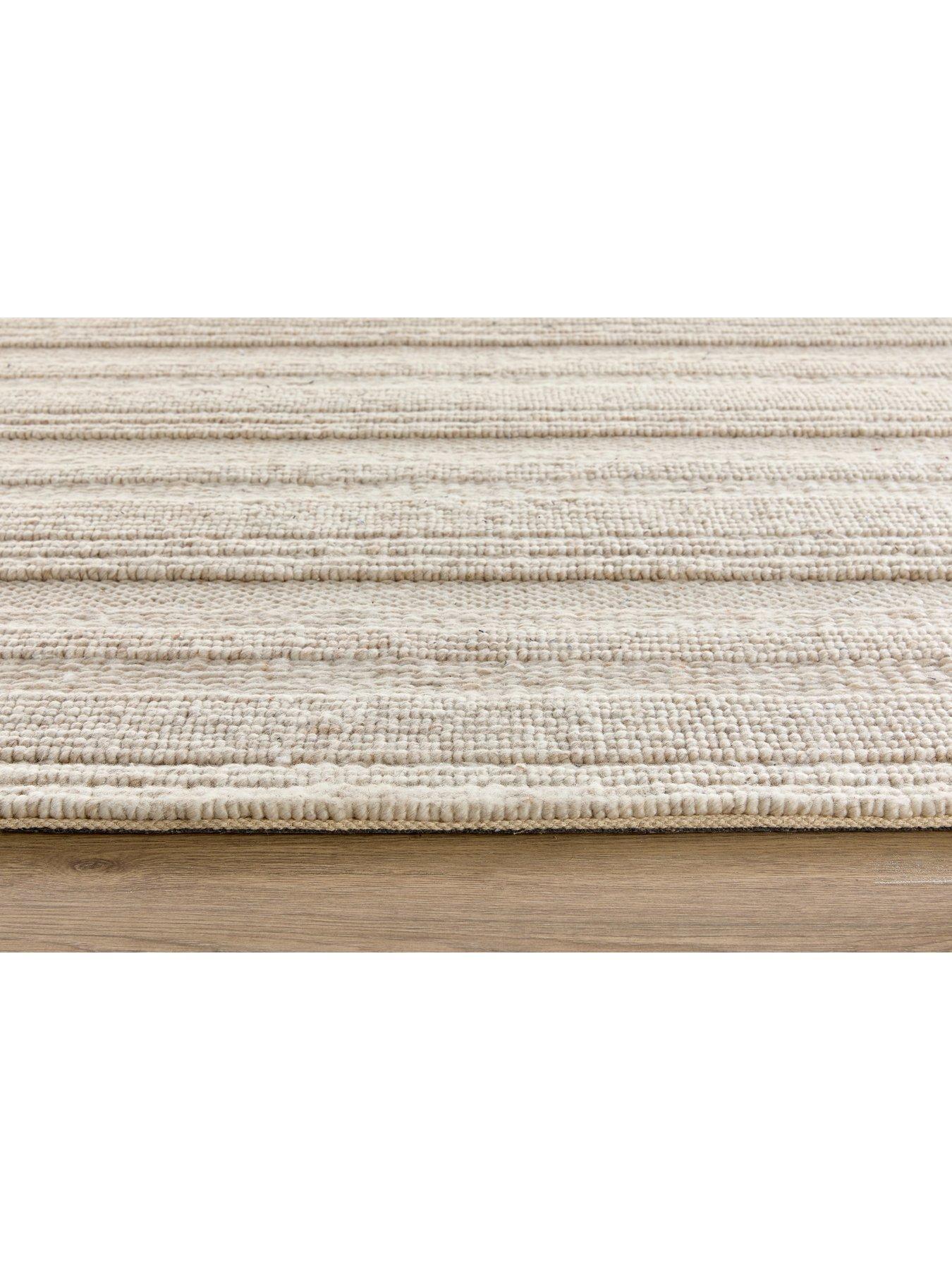 Image 3 of 5 of The Very Collection Chunky Knit Rug - Cream