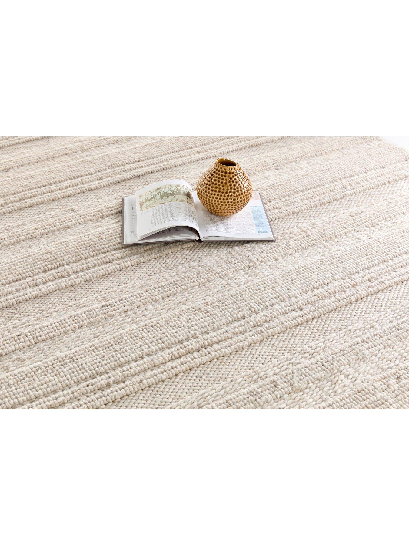 Image 5 of 5 of The Very Collection Chunky Knit Rug - Cream