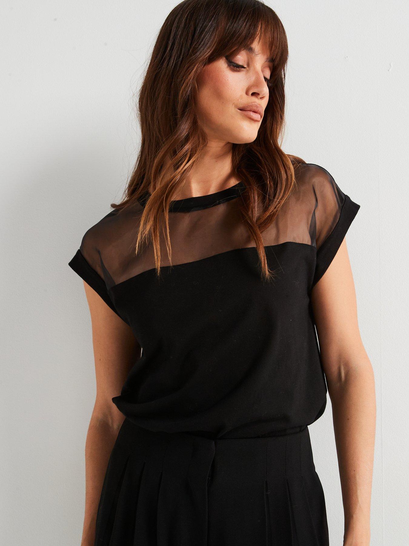 v-by-very-grown-on-sleeve-organza-top-blackoutfit