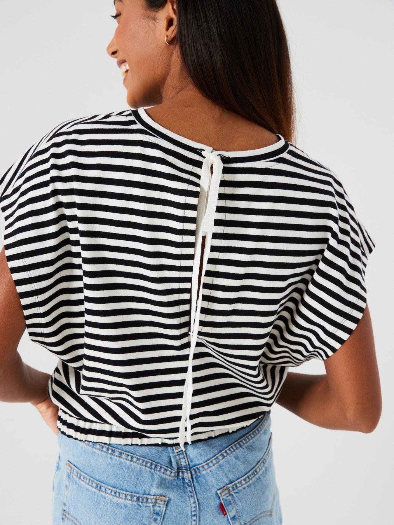 v-by-very-stripe-tie-back-t-shirt-mono-stripestillFront