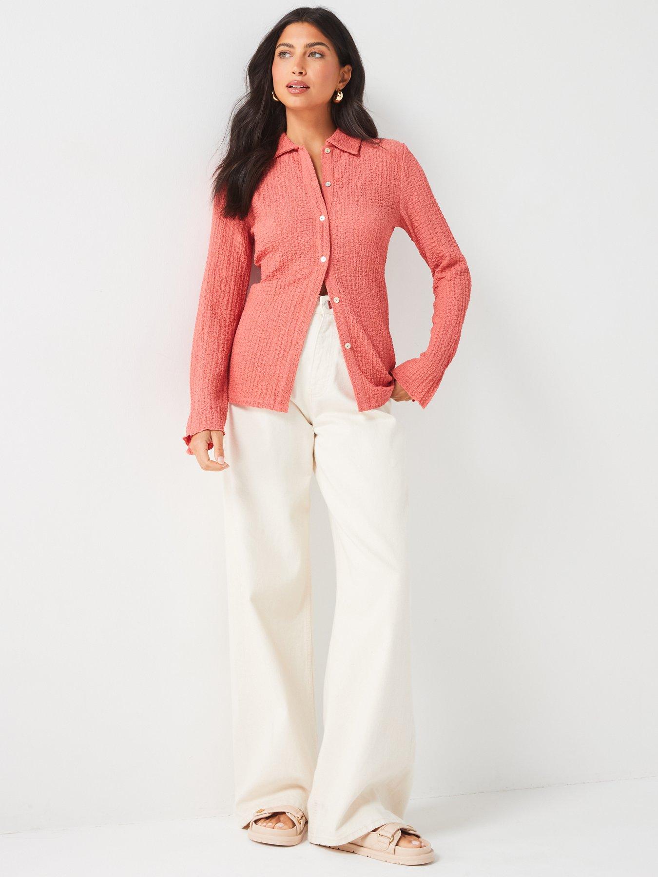 v-by-very-button-through-long-sleeve-top-pinkback