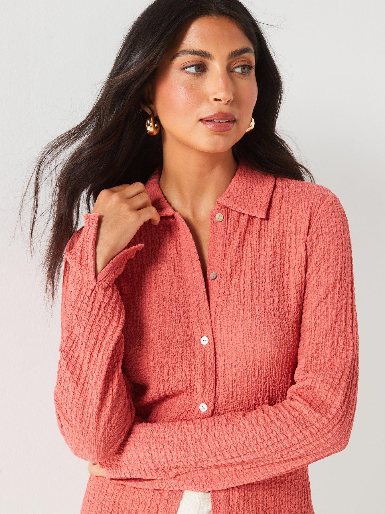 v-by-very-button-through-long-sleeve-top-pinkoutfit