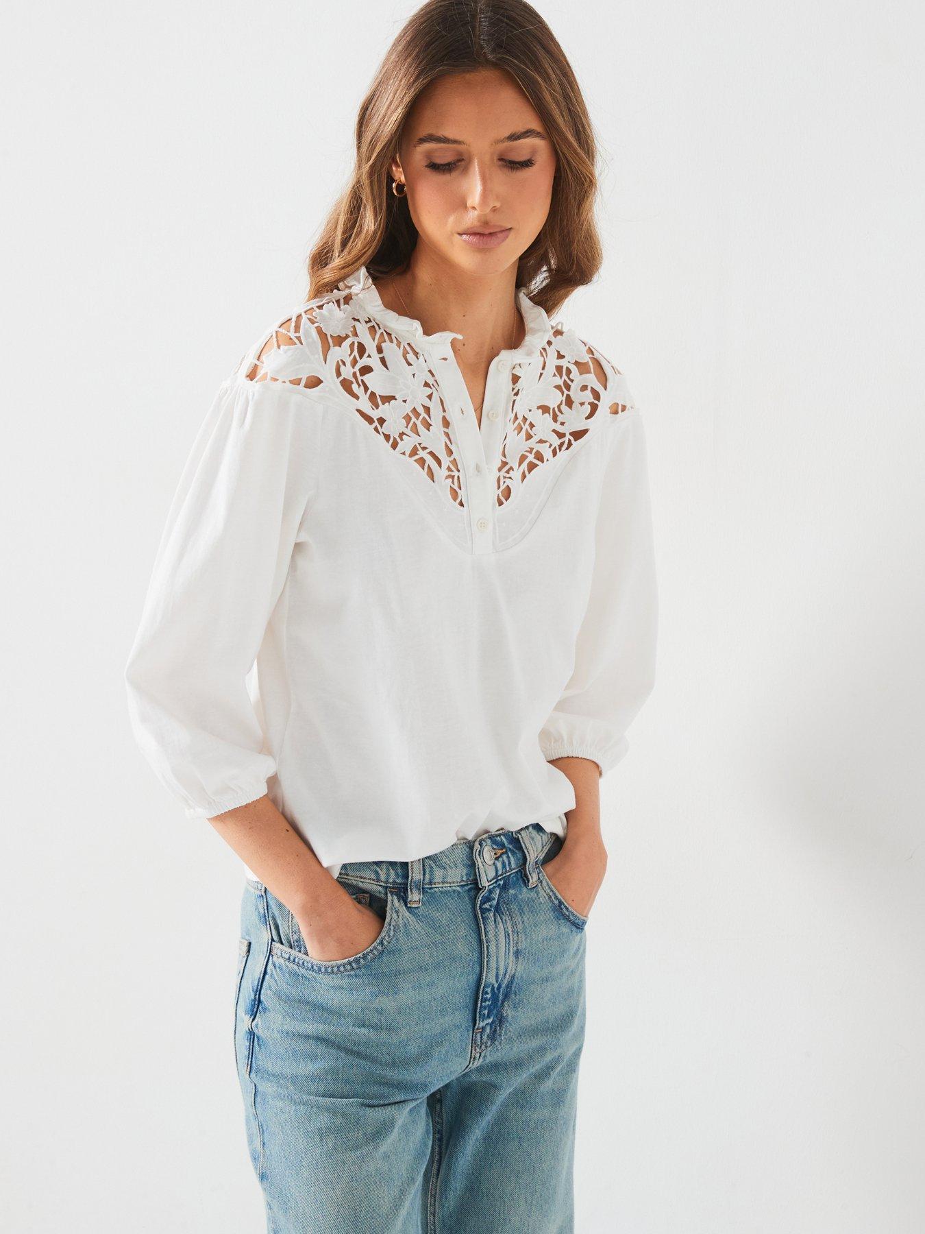 v-by-very-crochet-insert-long-sleeve-top-cream