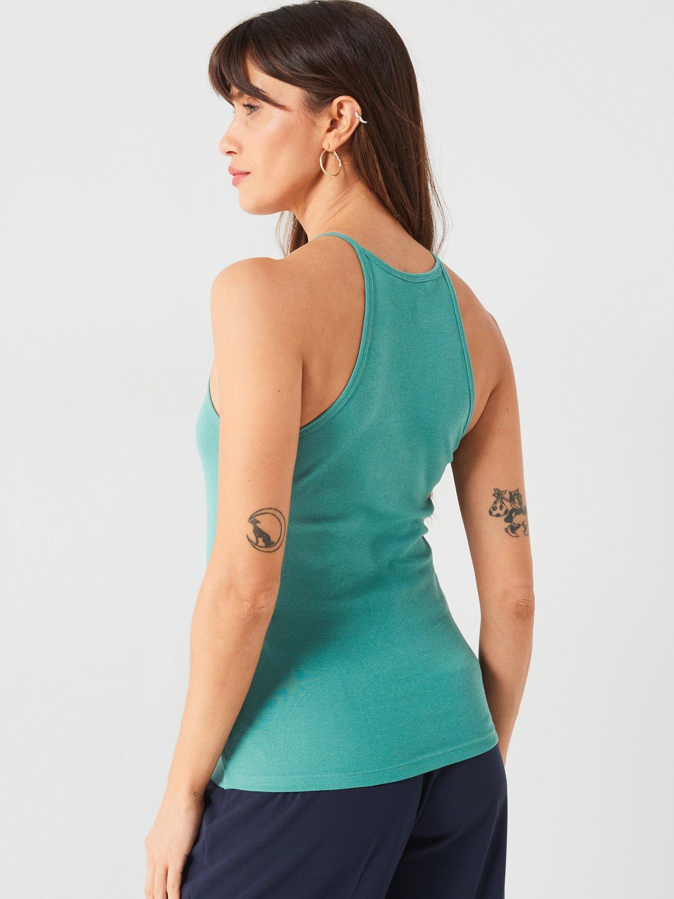 everyday-strappy-racer-vest-greenstillFront