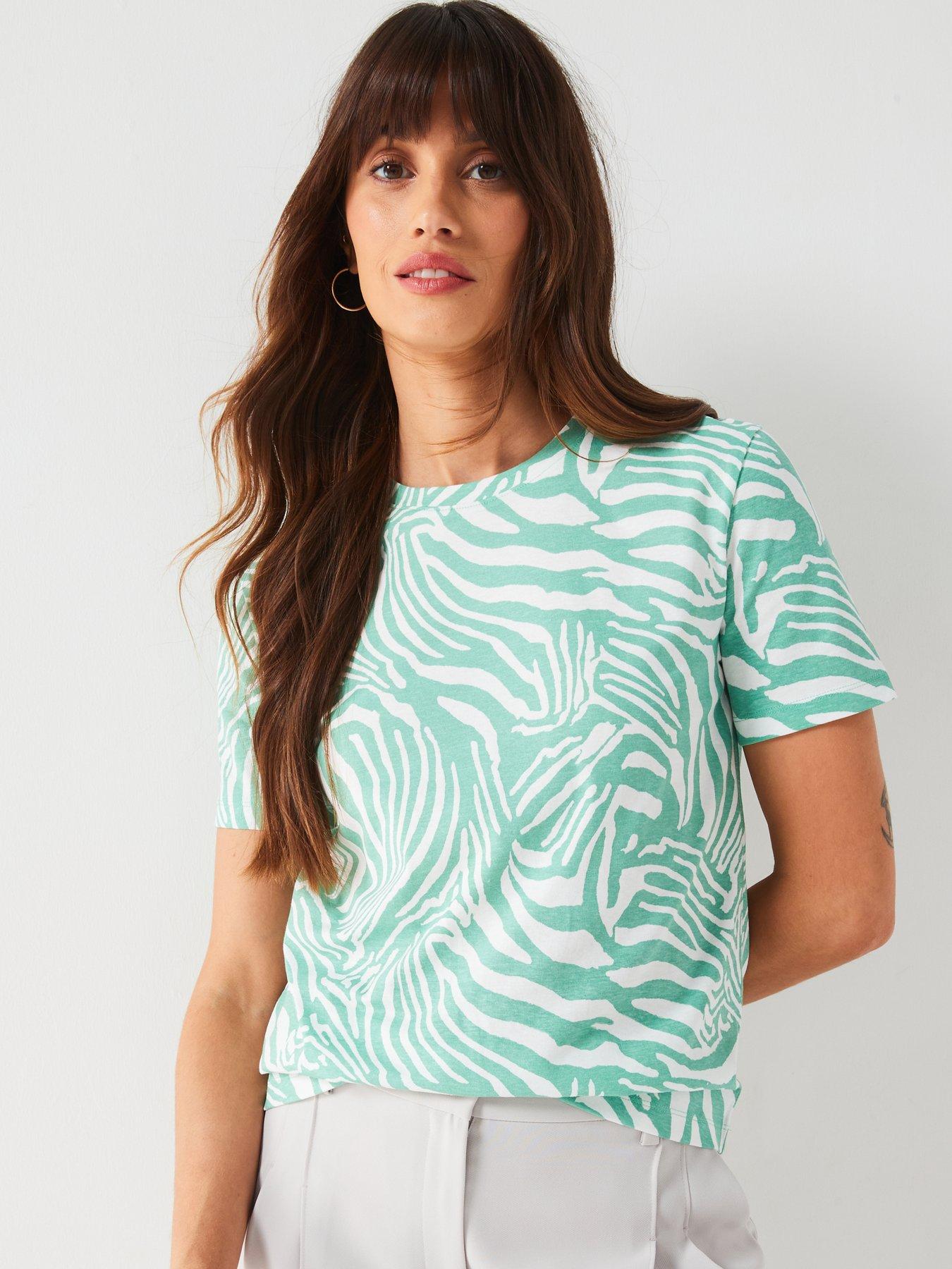 everyday-the-essential-printed-crew-neck-t-shirt-greenwhitedetail