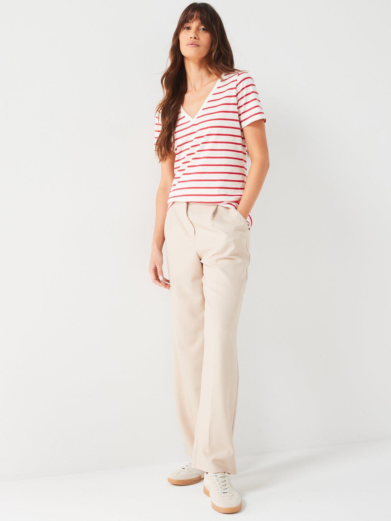 everyday-the-essential-v-neck-stripe-t-shirt-redwhitedetail