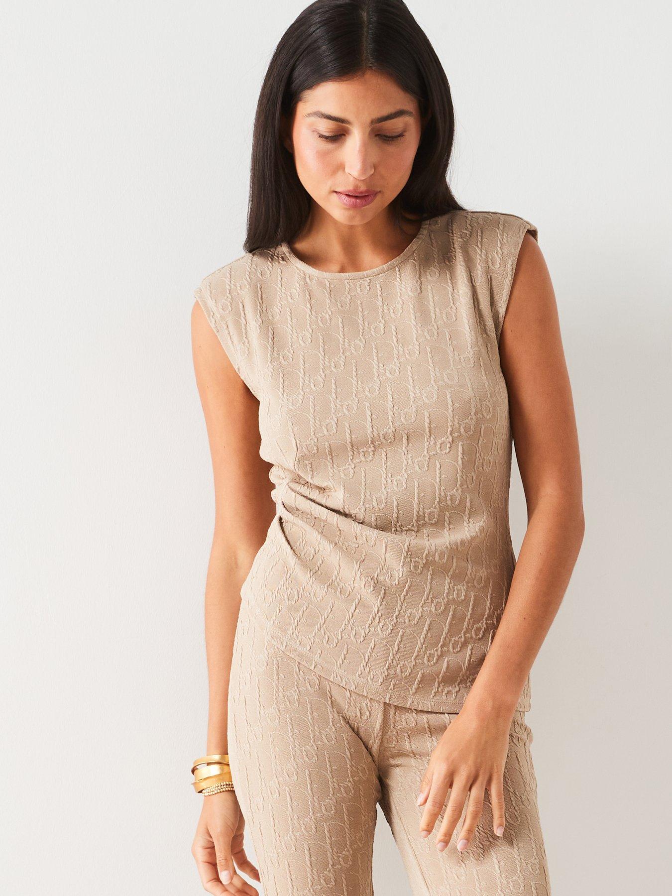 v-by-very-gathered-waist-co-ord-top-nude