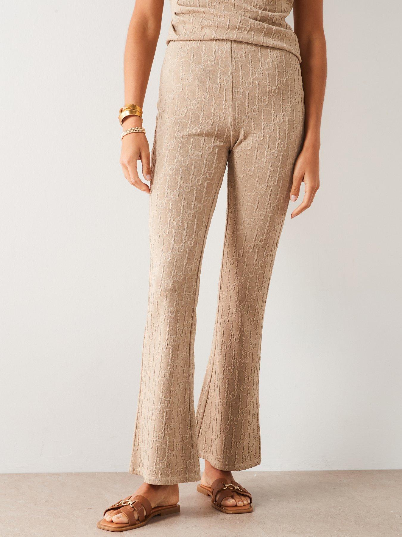 v-by-very-flare-textured-trouser-nude