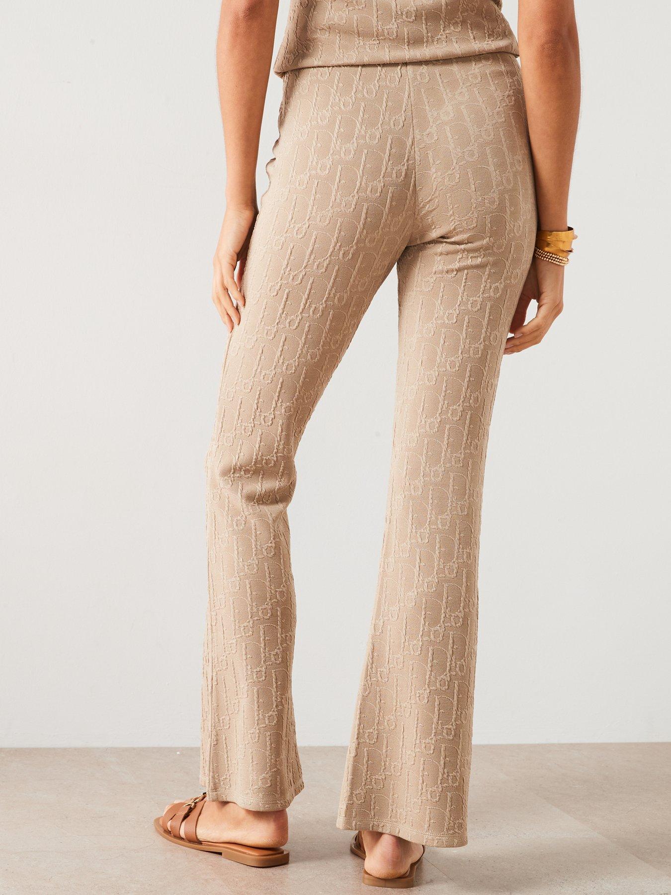 v-by-very-flare-textured-trouser-nudestillFront