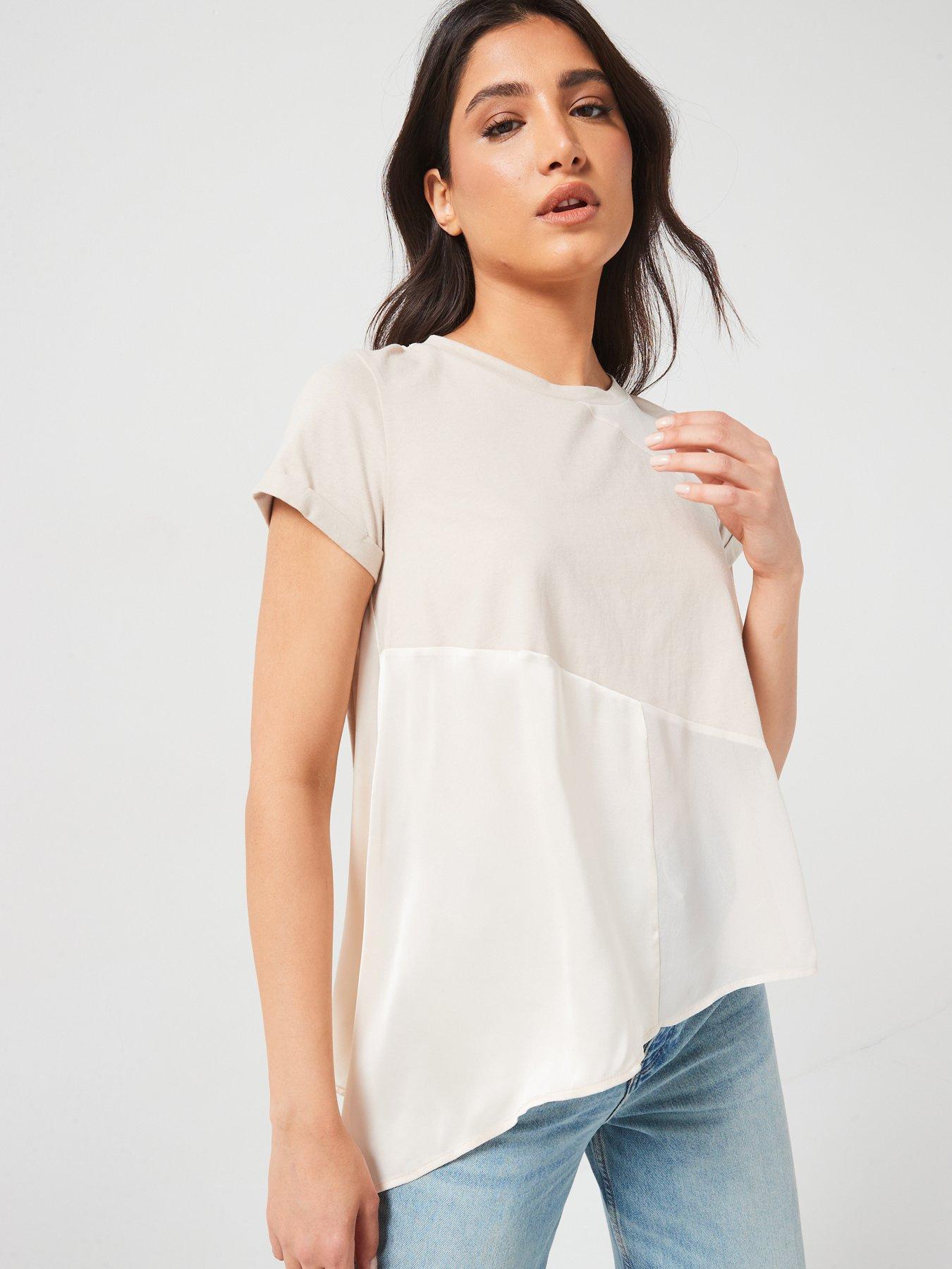 v-by-very-woven-mix-top-cream