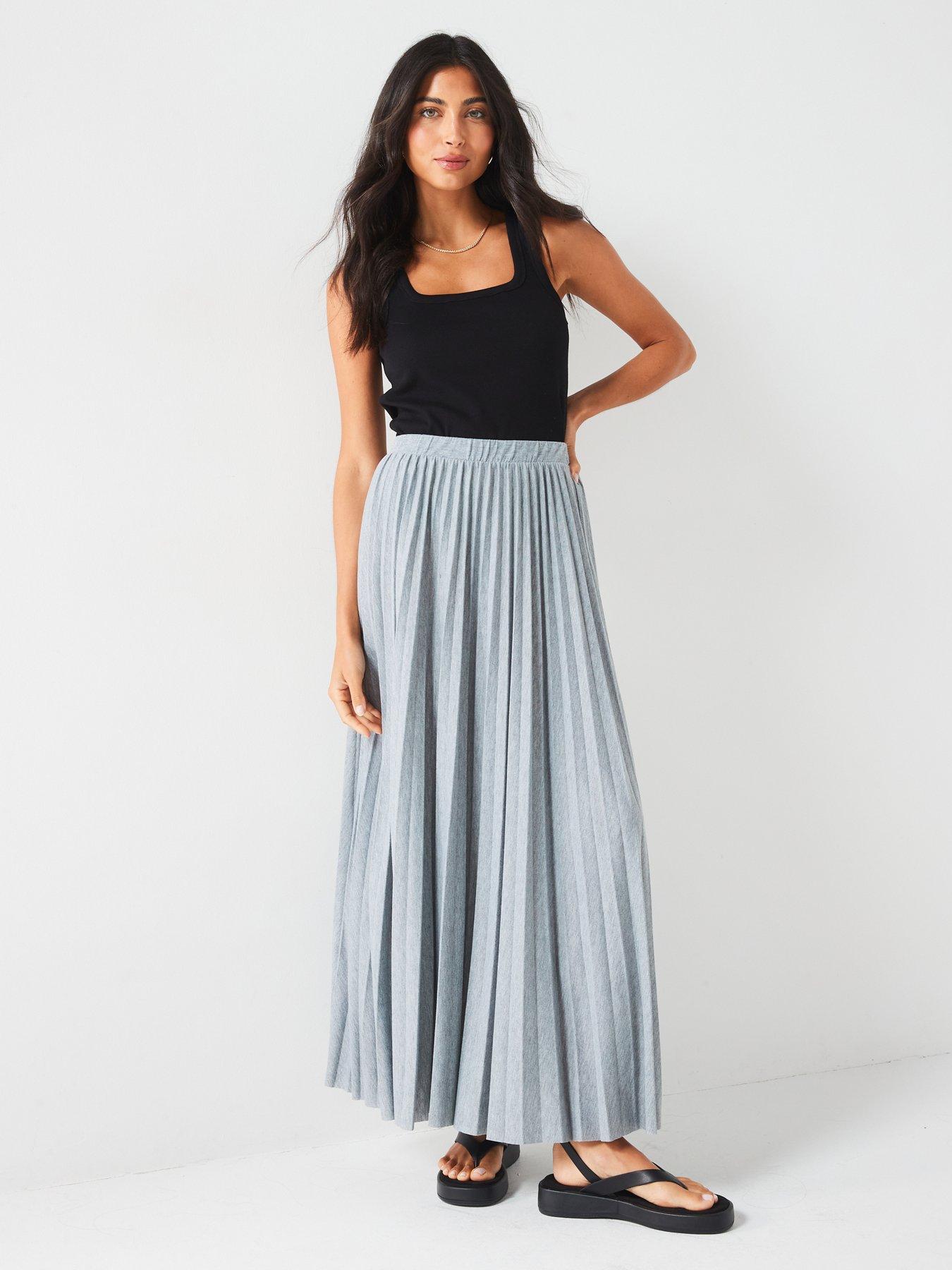 v-by-very-pleated-jersey-skirtback