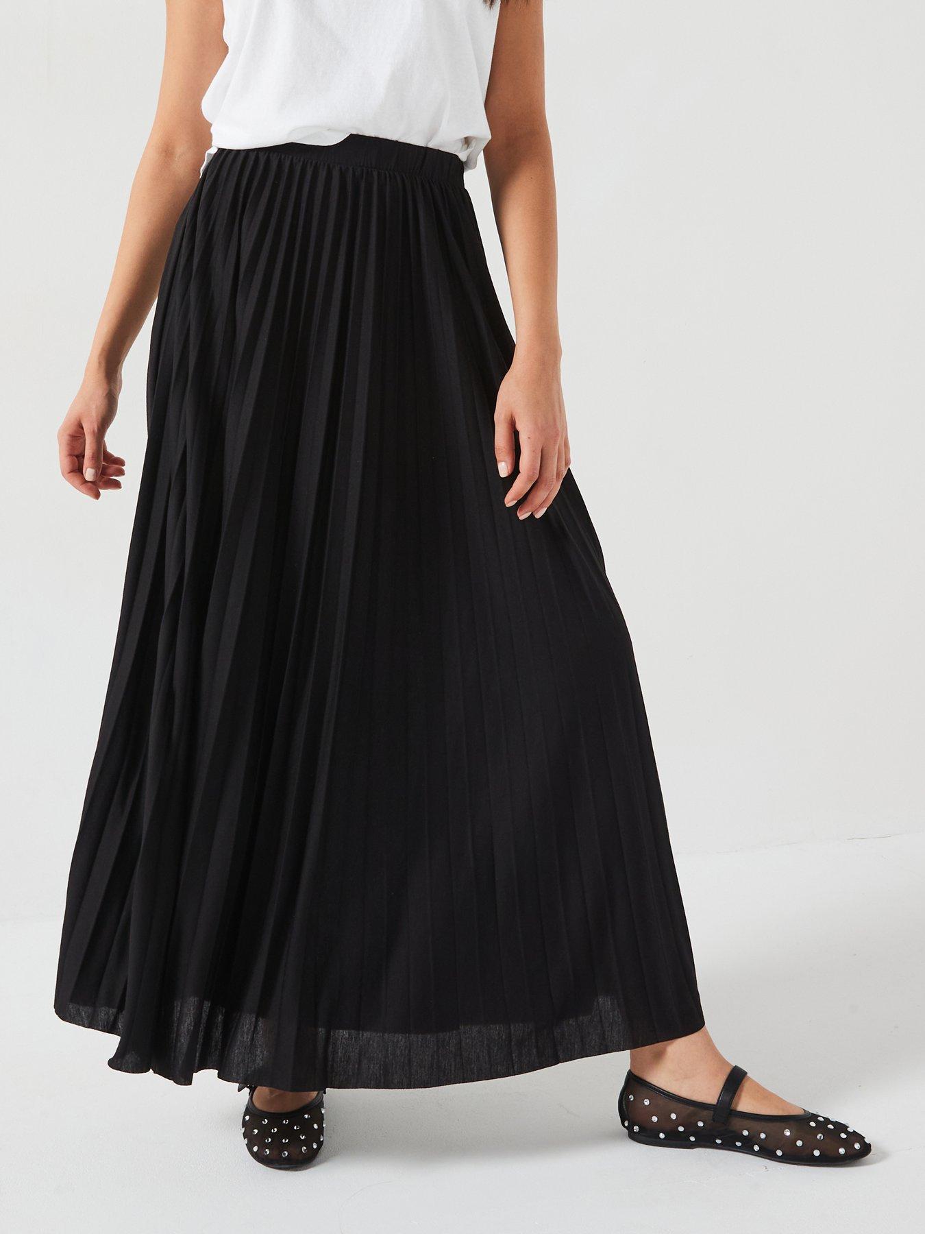 v-by-very-pleated-jersey-skirt-black