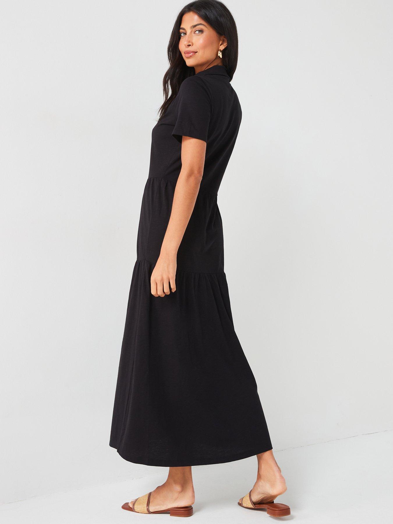 everyday-midaxi-jersey-shirt-dress-blackstillFront