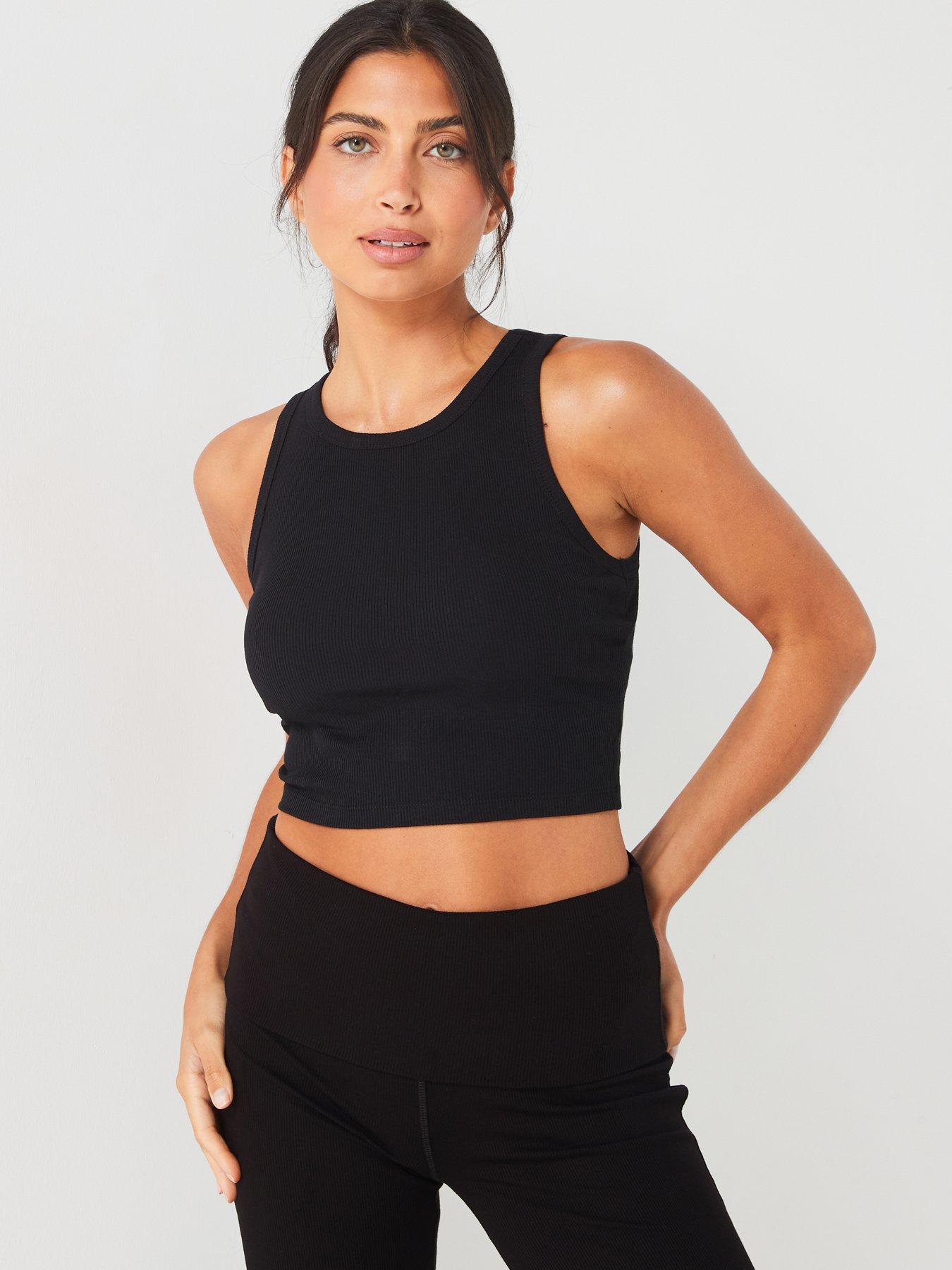 v-by-very-ribbed-bralet-with-bust-support-blackfront