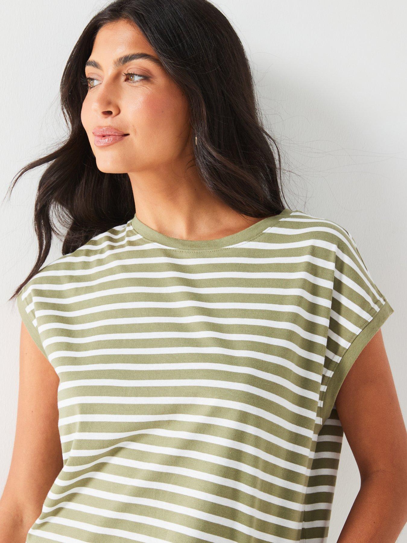 everyday-dropped-shoulder-stripe-tshirt-sageecru-stripeoutfit