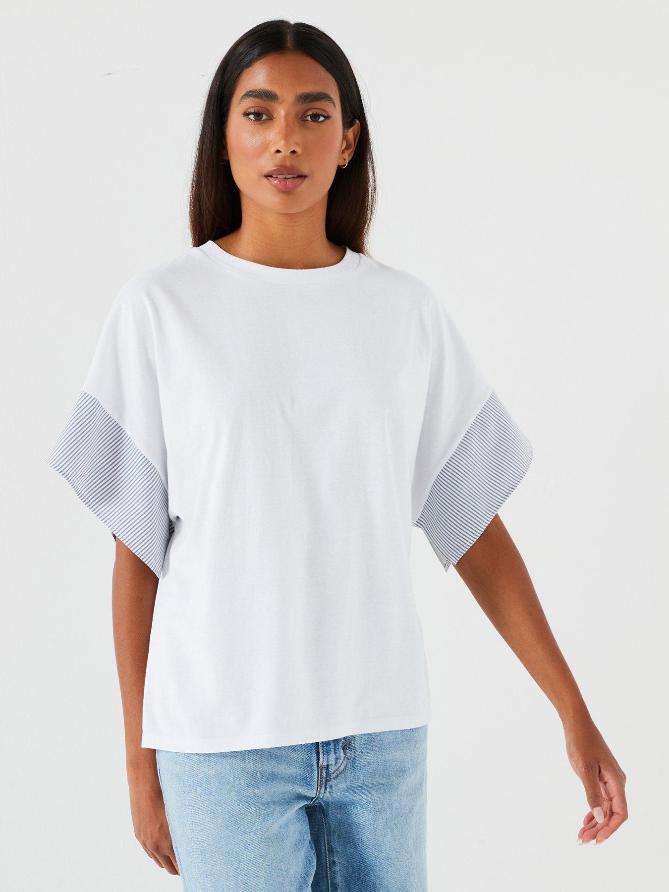 v-by-very-grown-on-woven-sleeve-t-shirt-white