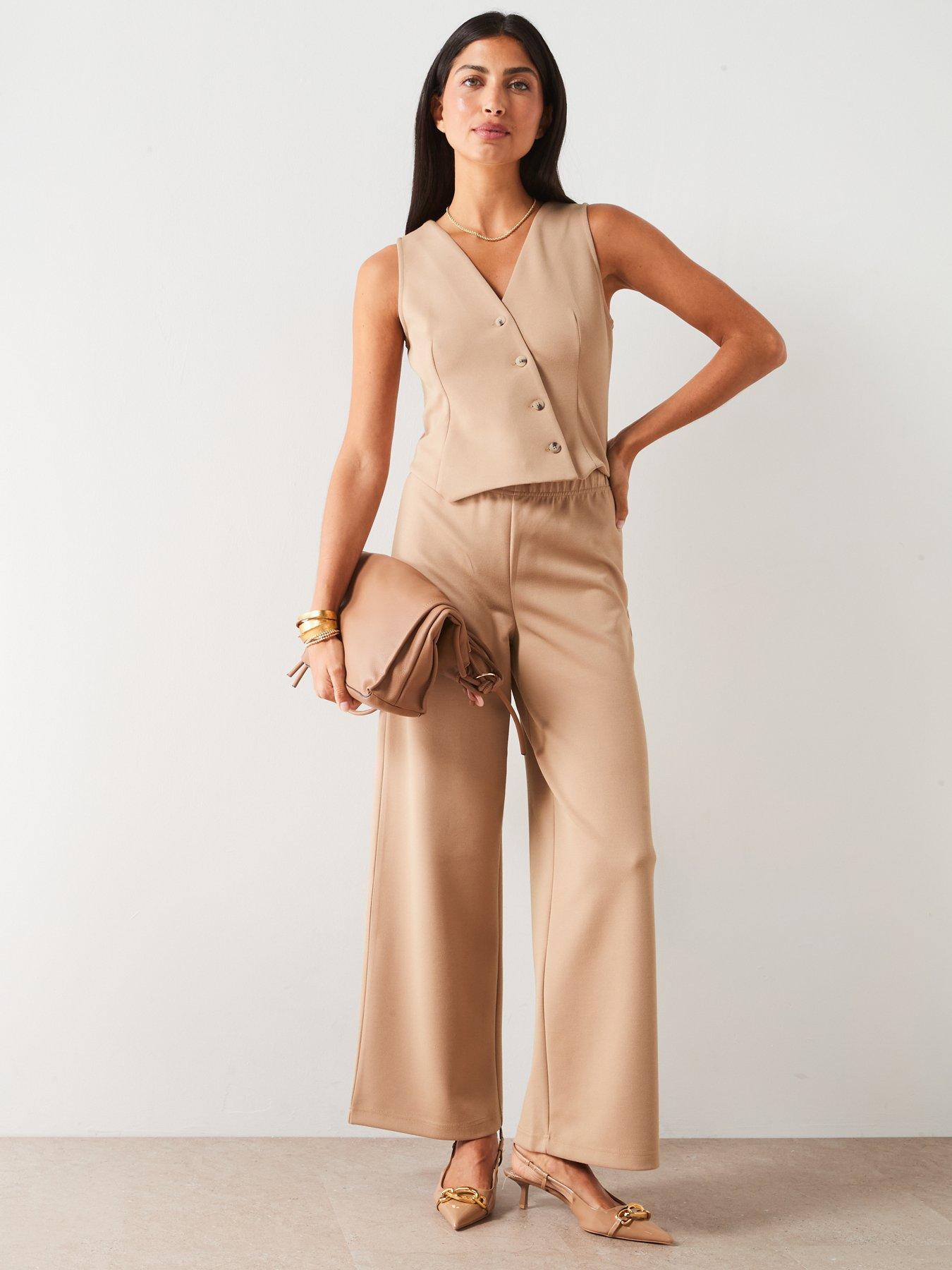 v-by-very-asymmetric-waistcoat-co-ord-top-light-beige-light-beigeback