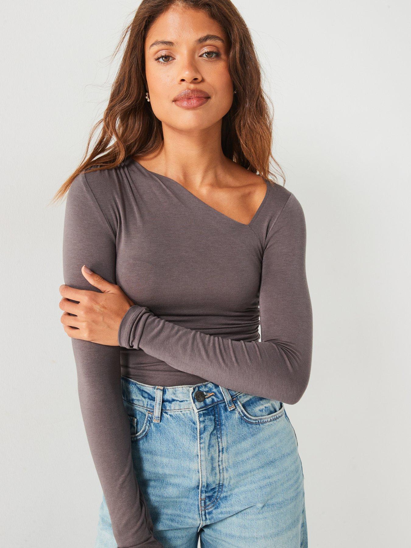 everyday-long-sleeve-slash-neck-top-greyoutfit