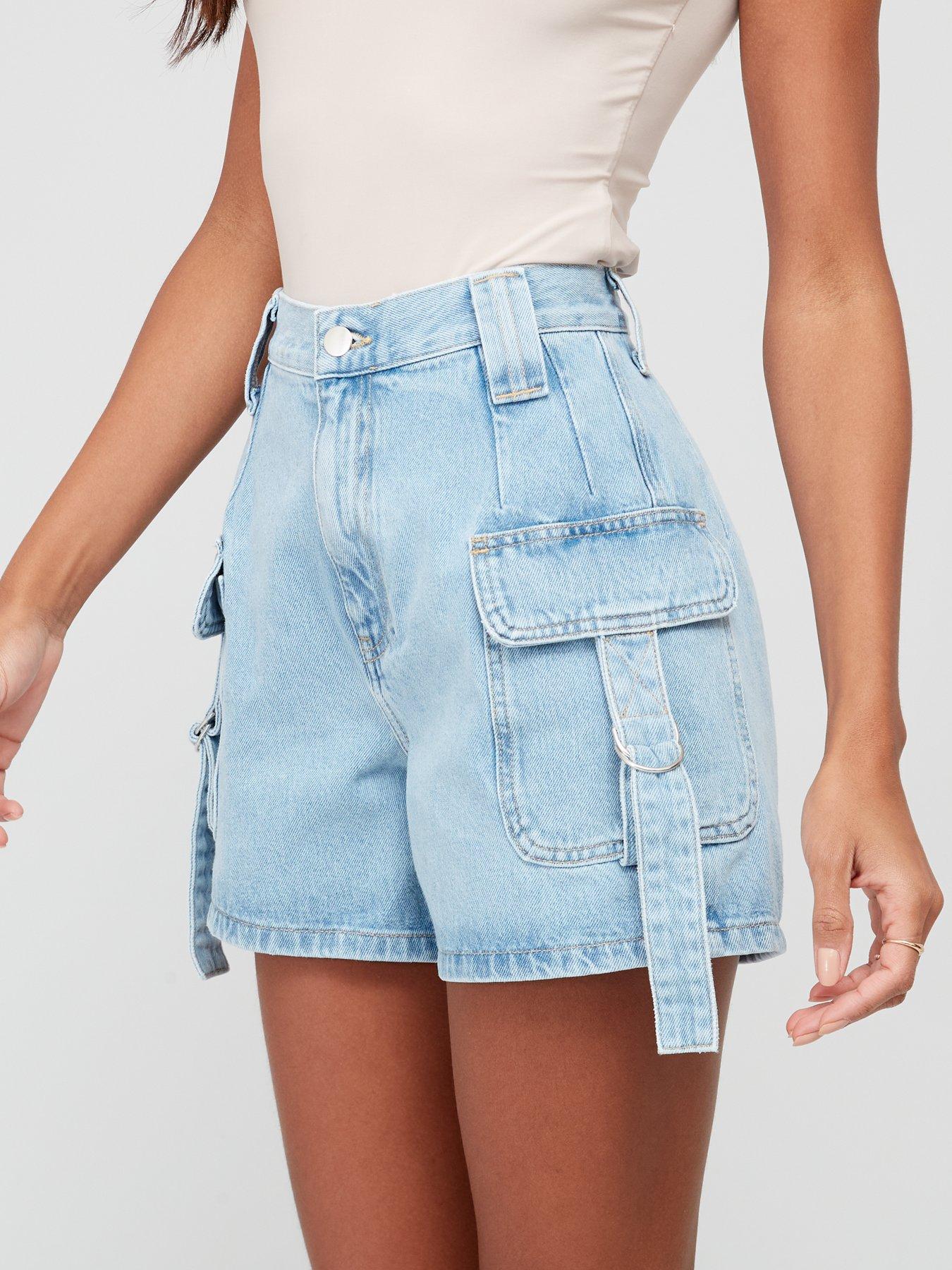 v-by-very-cargo-pocket-denim-shorts-light-wash-blueoutfit