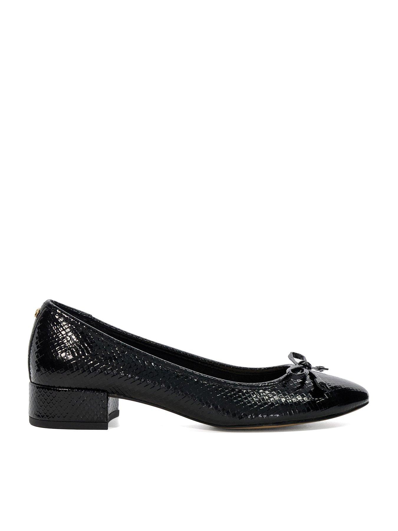 dune-london-hollies-mid-heel-ballerina-black