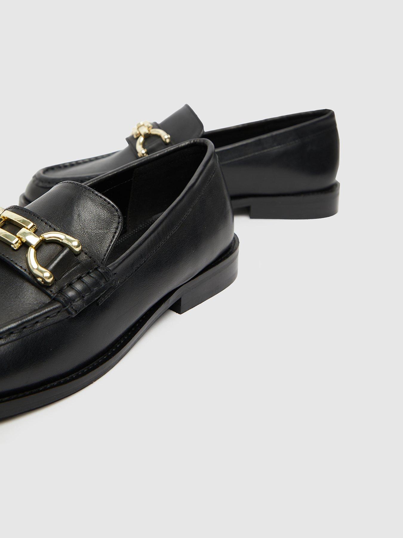 schuh-lassie-leather-snaffle-loafer-blackoutfit