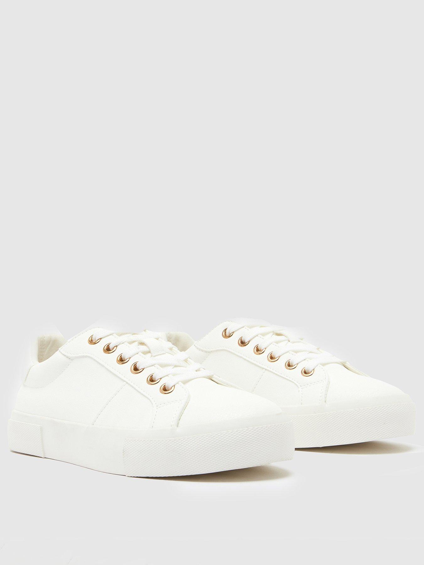 schuh-nadine-lace-up-trainer-whitestillFront