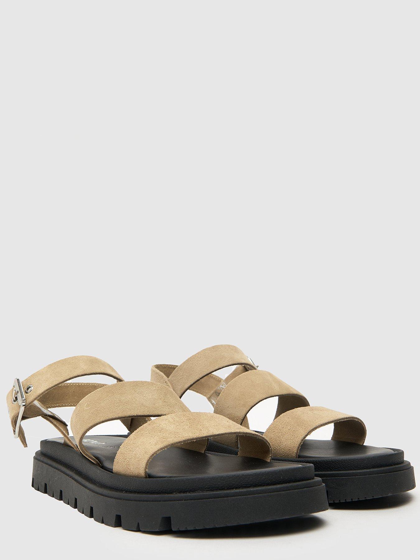 schuh-tina-suede-chunky-gladiator-sandal-stone-navystillFront