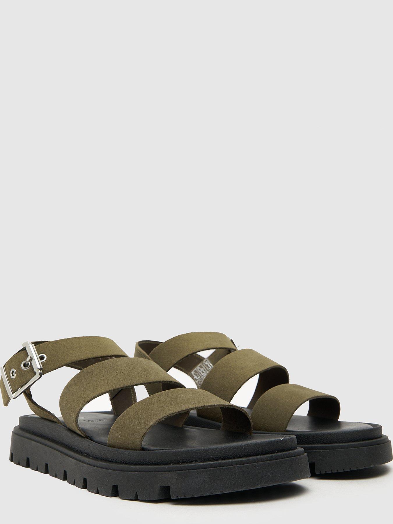 schuh-tina-suede-chunky-gladiator-sandal-khakistillFront