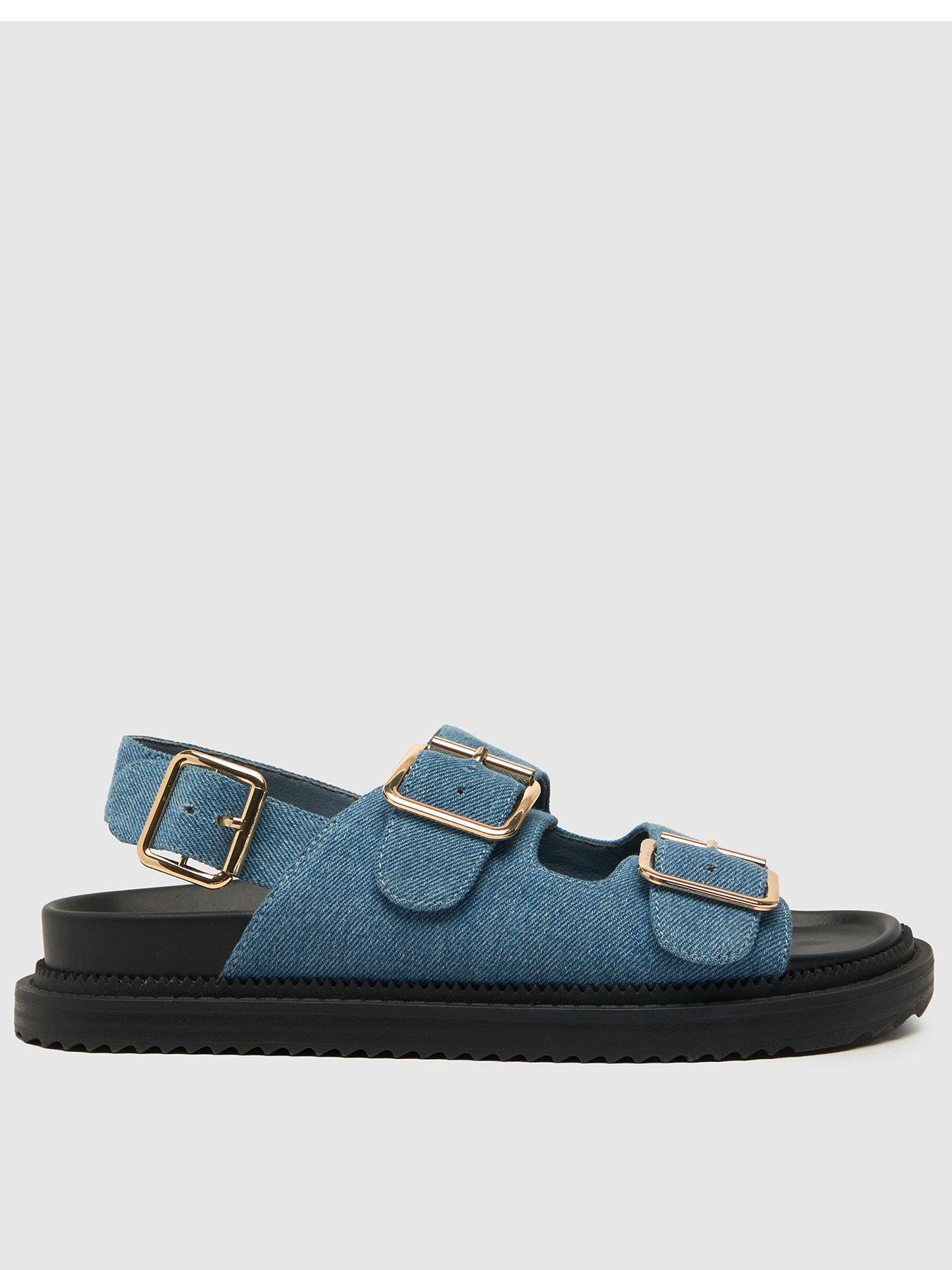 schuh-talbot-double-buckle-sling-back-sandal-blue