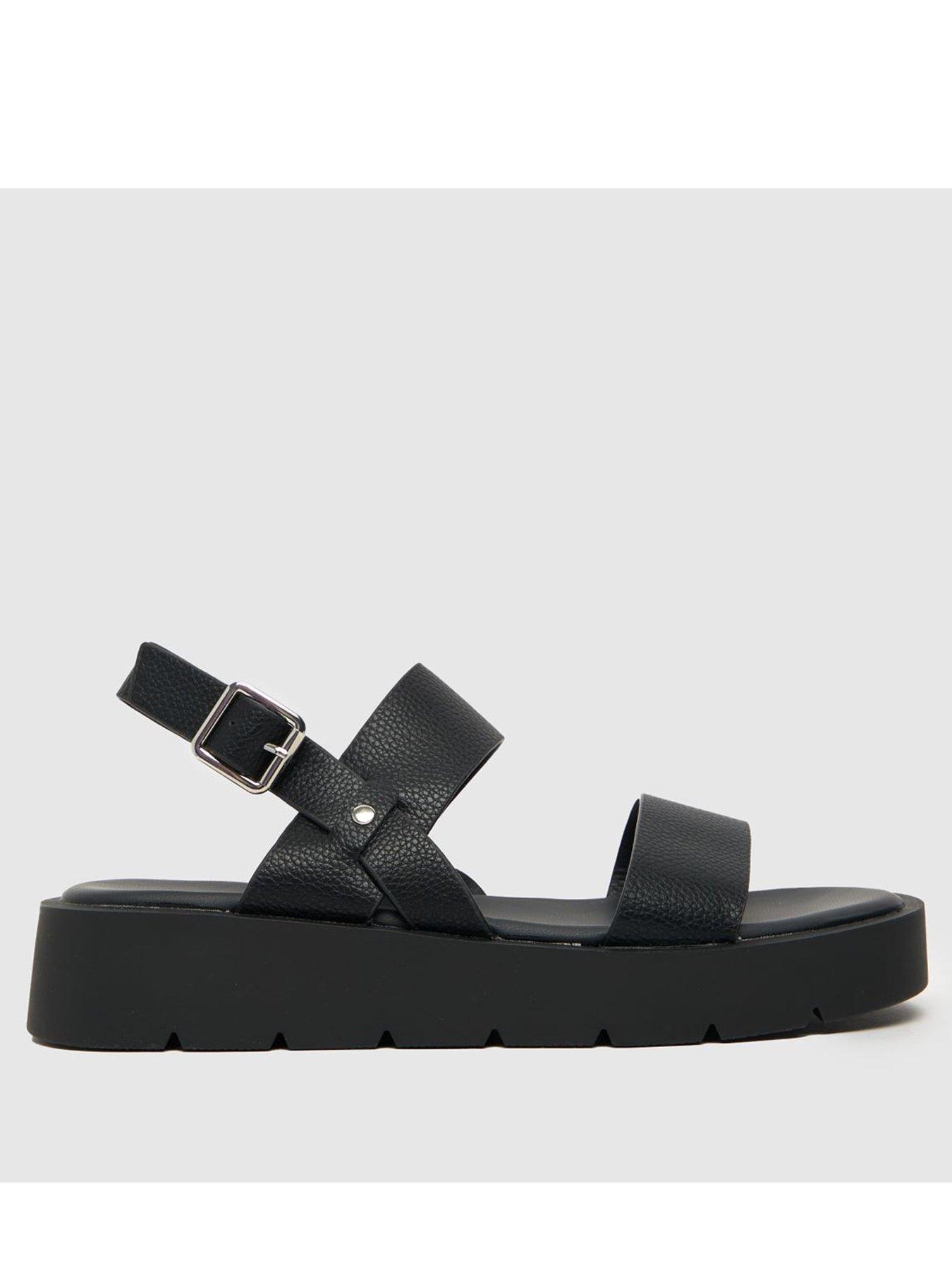 schuh-tayla-chunky-buckle-sandal-blackfront