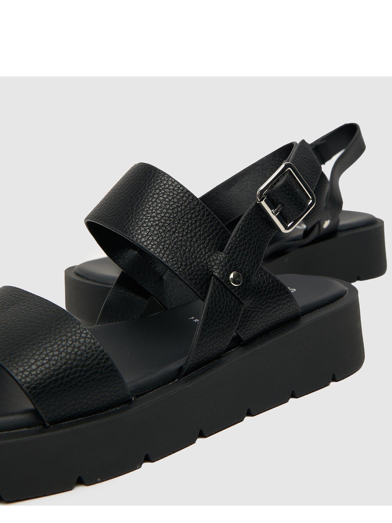 schuh-tayla-chunky-buckle-sandal-blackoutfit