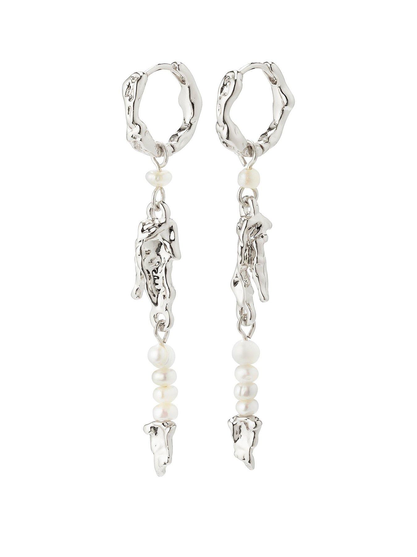 pilgrim-niya-freshwater-pearl-earrings-silver-platedfront