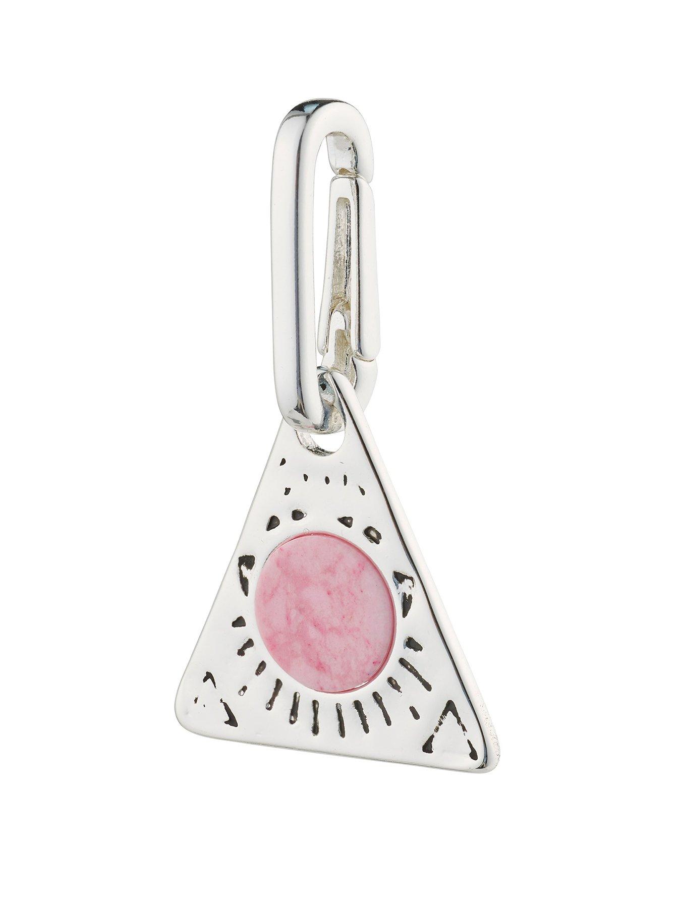 pilgrim-charm-triangle-pendant-pinksilver-plated