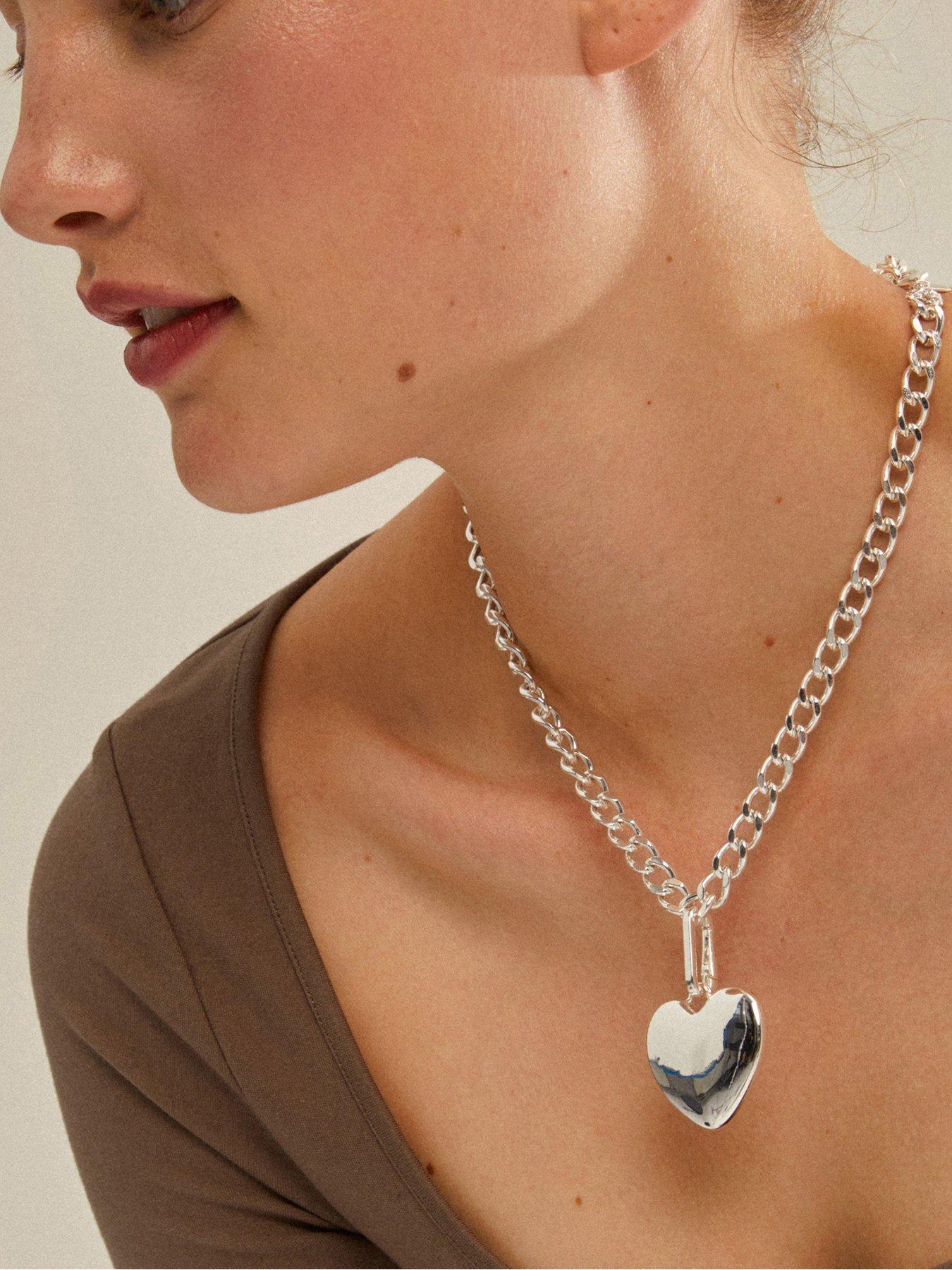 pilgrim-charm-maxi-heart-pendant-silver-platedback