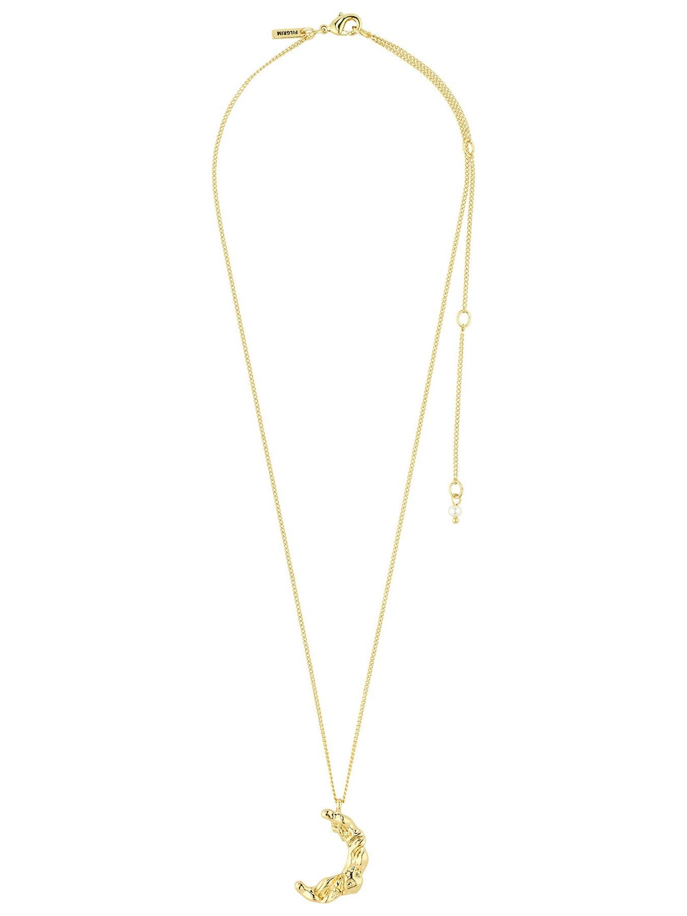 pilgrim-moonnbspnecklace-gold-plateddetail