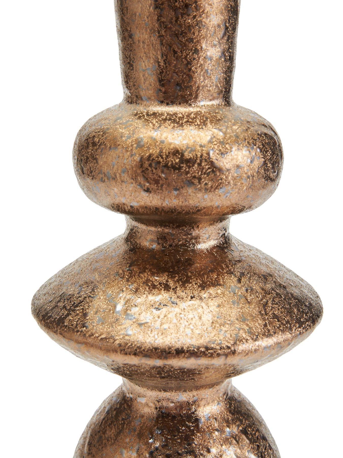 very-home-totem-ceramic-distressed-bronze-table-lampdetail