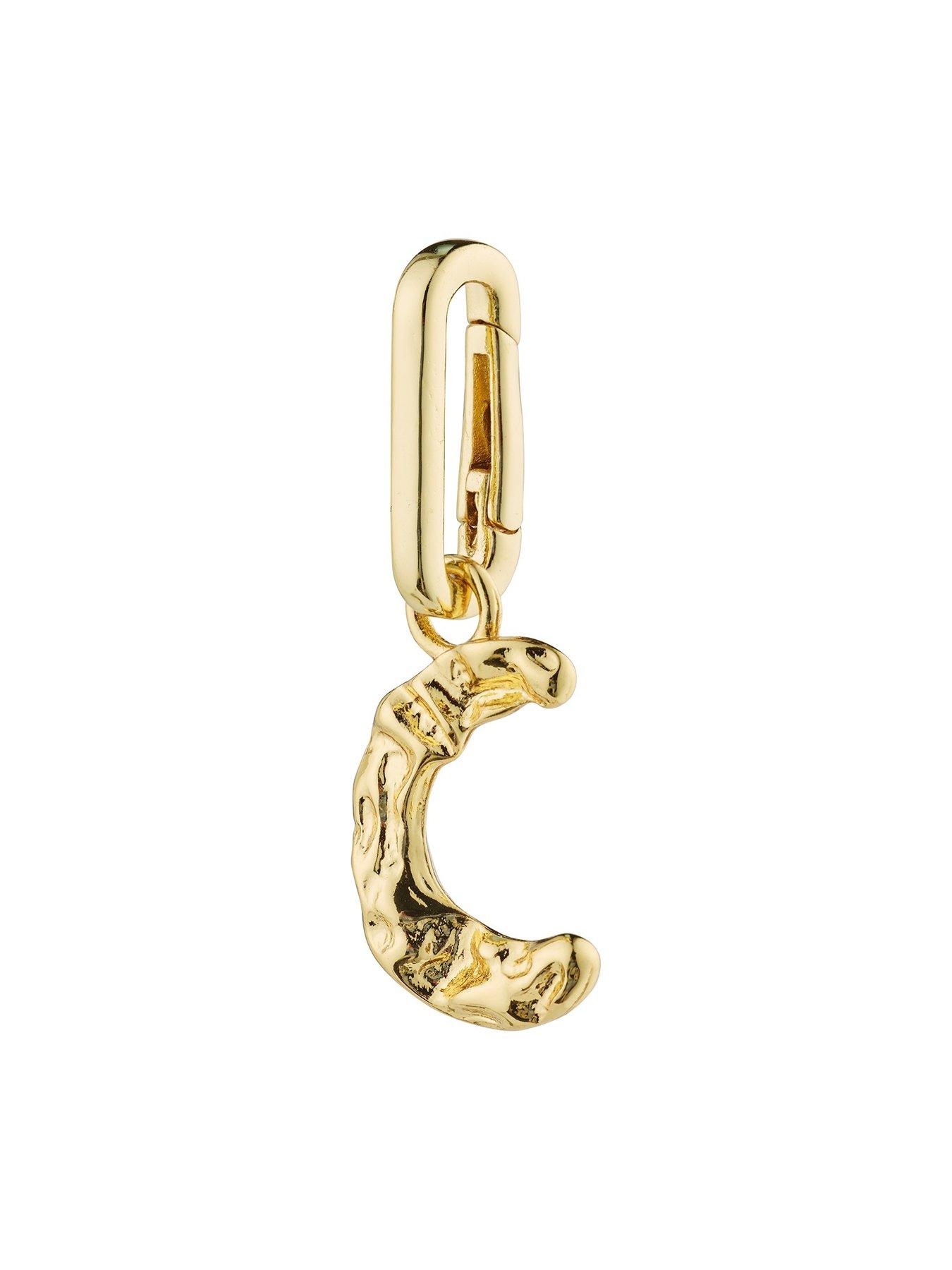 pilgrim-charm-letter-pendant-gold-platedoutfit