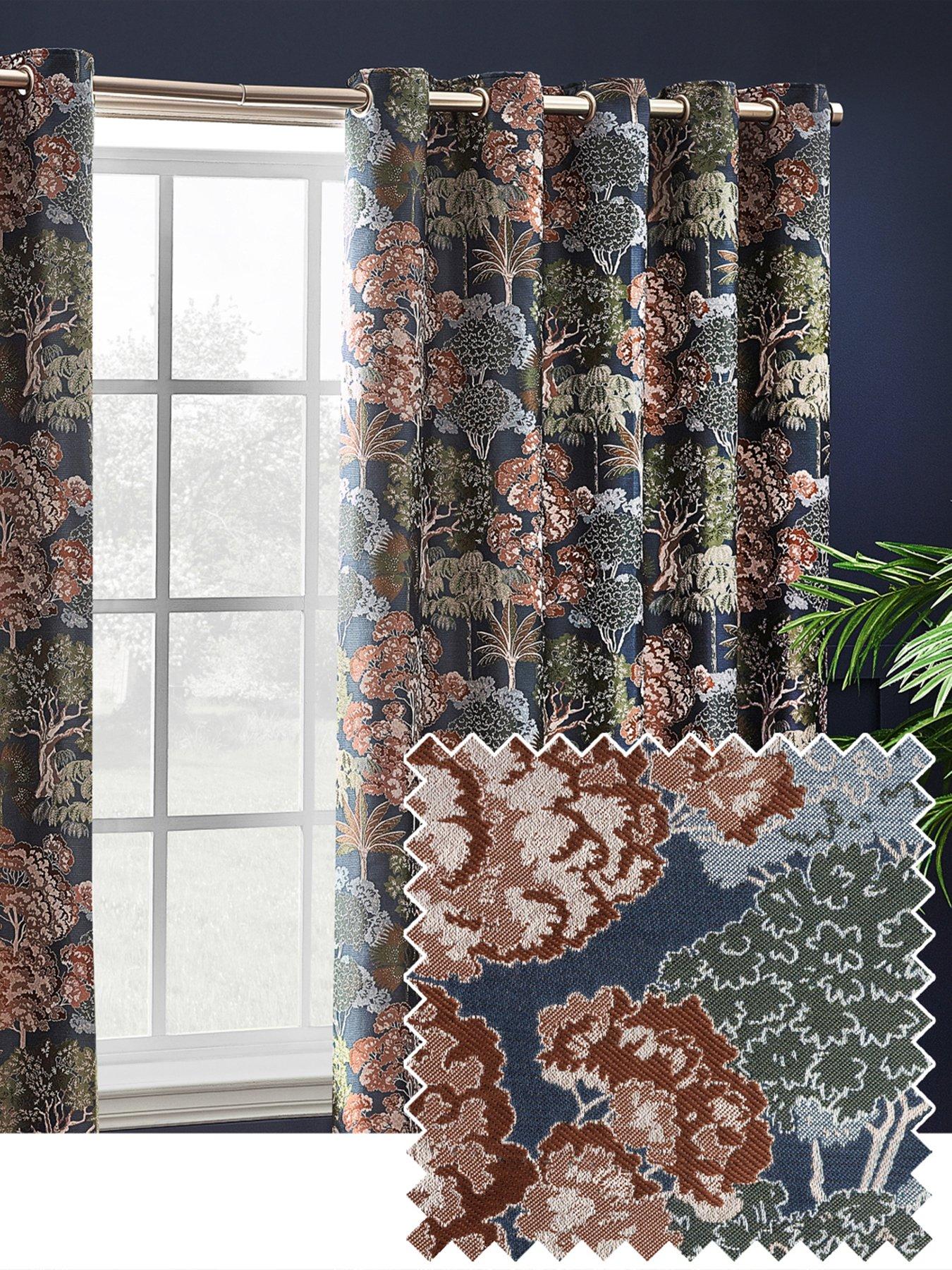 undefined Woodland Eyelet Curtains