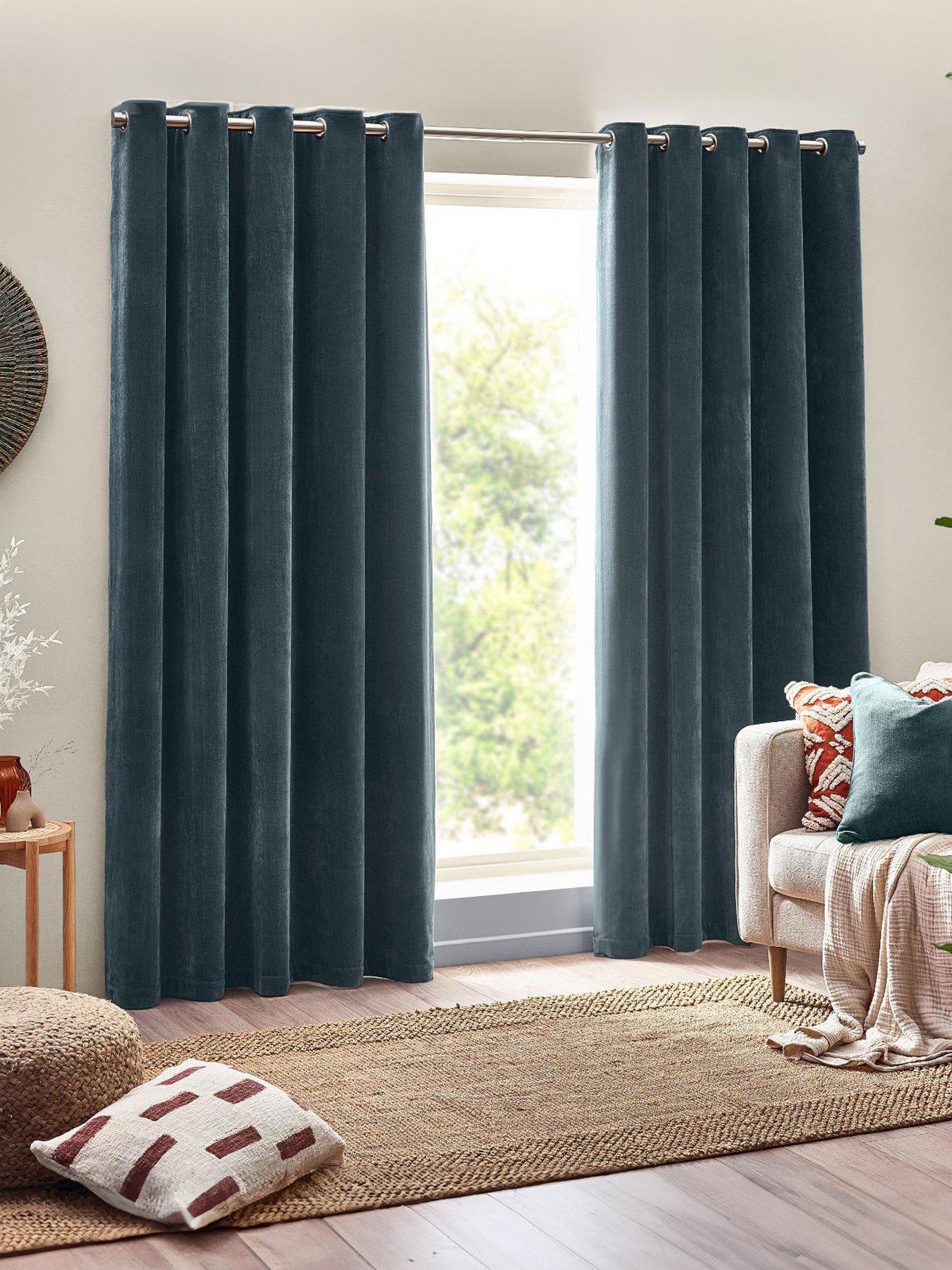 yard-heavyweight-chenille-eyelet-curtains
