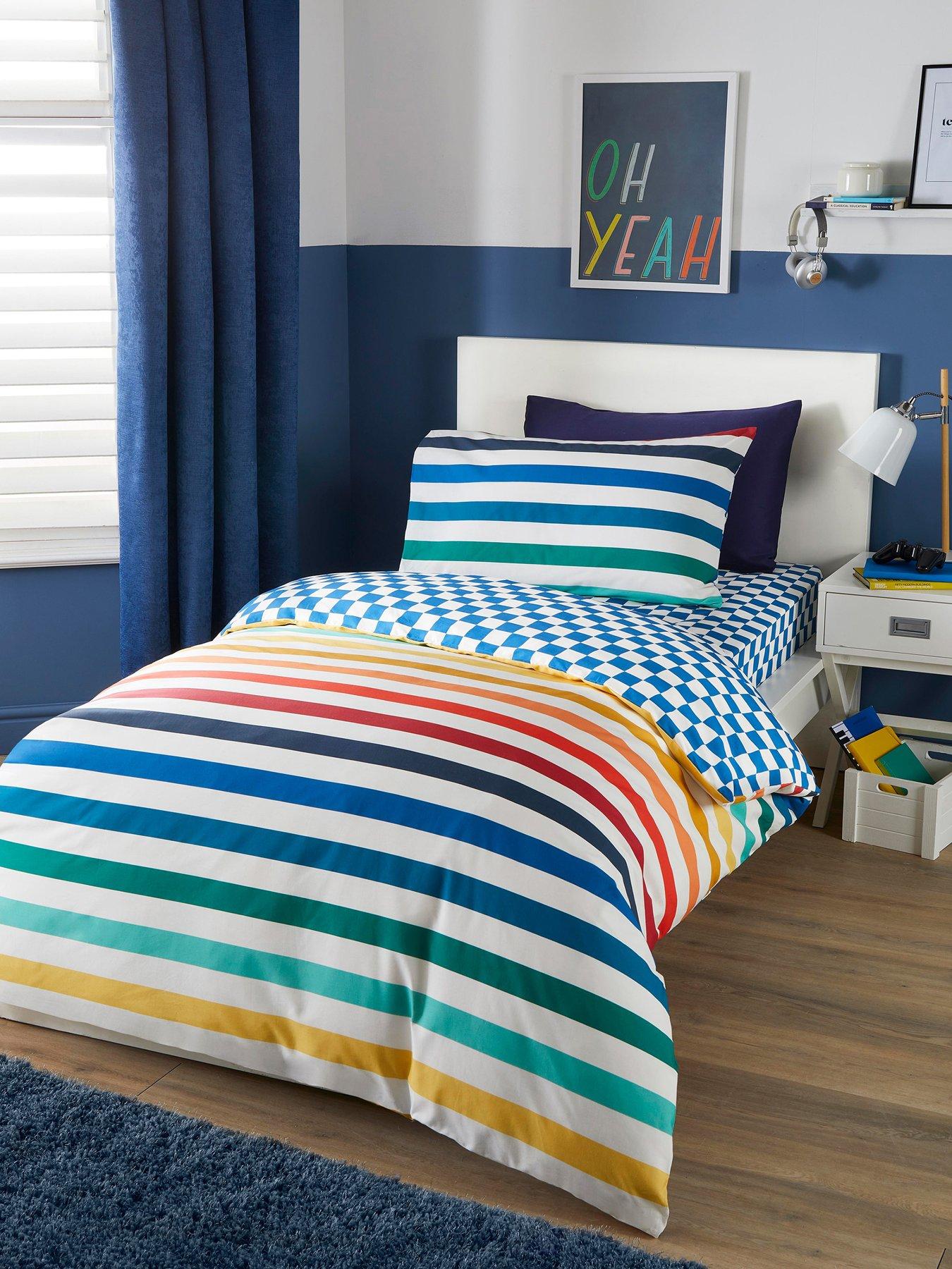 bedlam-beckette-stripe-multi-duvet-covernbspset