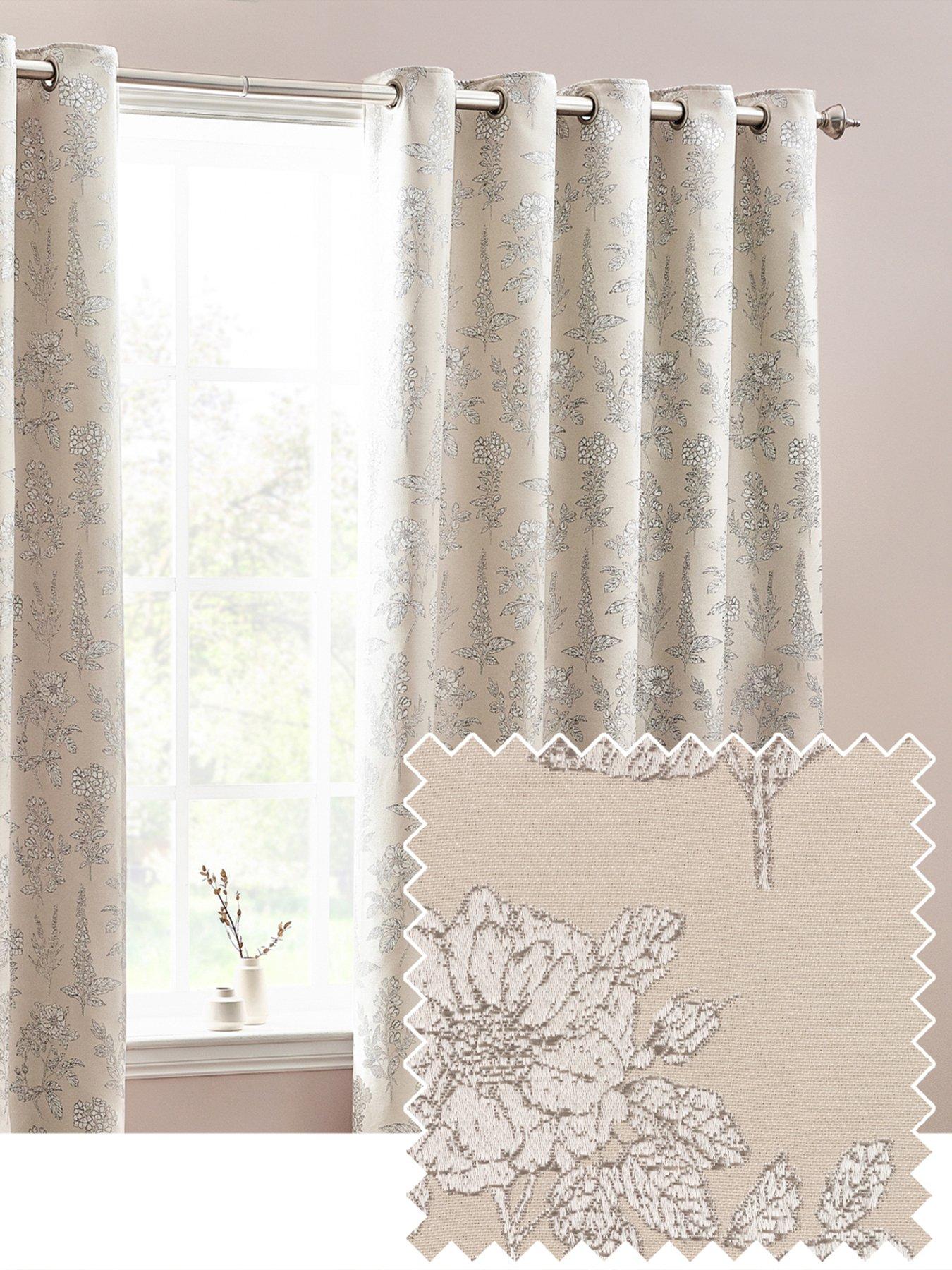 Image of Furn Sophia Eyelet Curtains
