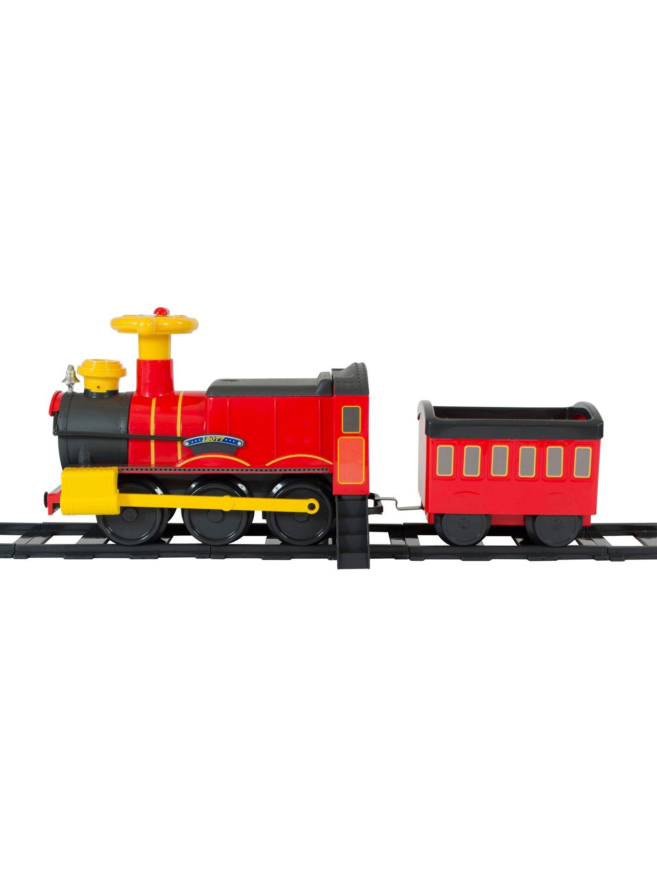 Image 2 of 8 of undefined Steam Train 6 Volt with 4 x Straight and 4 x Curved Track Packs (Special Pack)