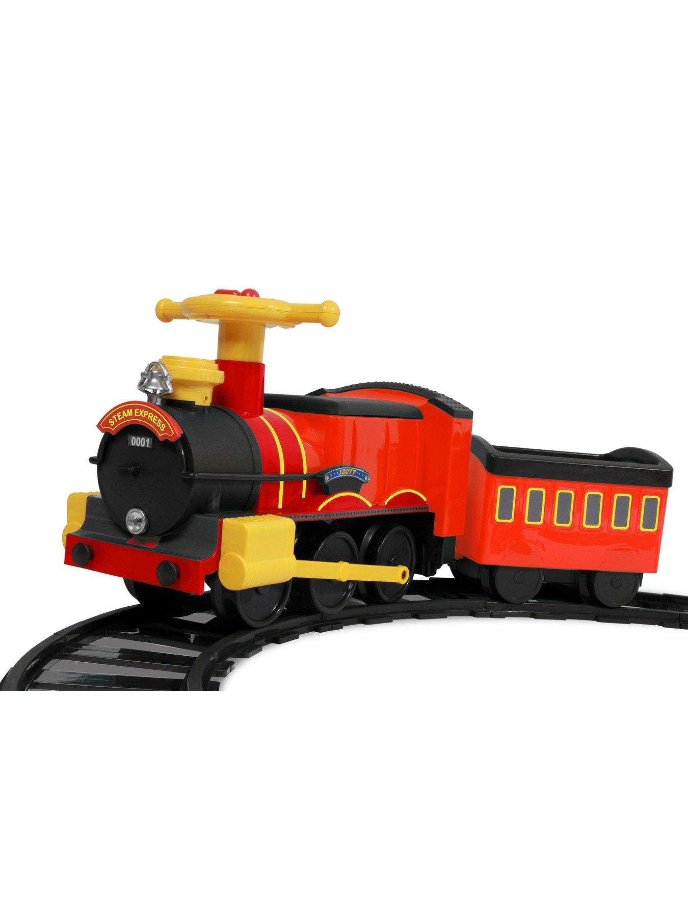 Image 7 of 8 of undefined Steam Train 6 Volt with 4 x Straight and 4 x Curved Track Packs (Special Pack)