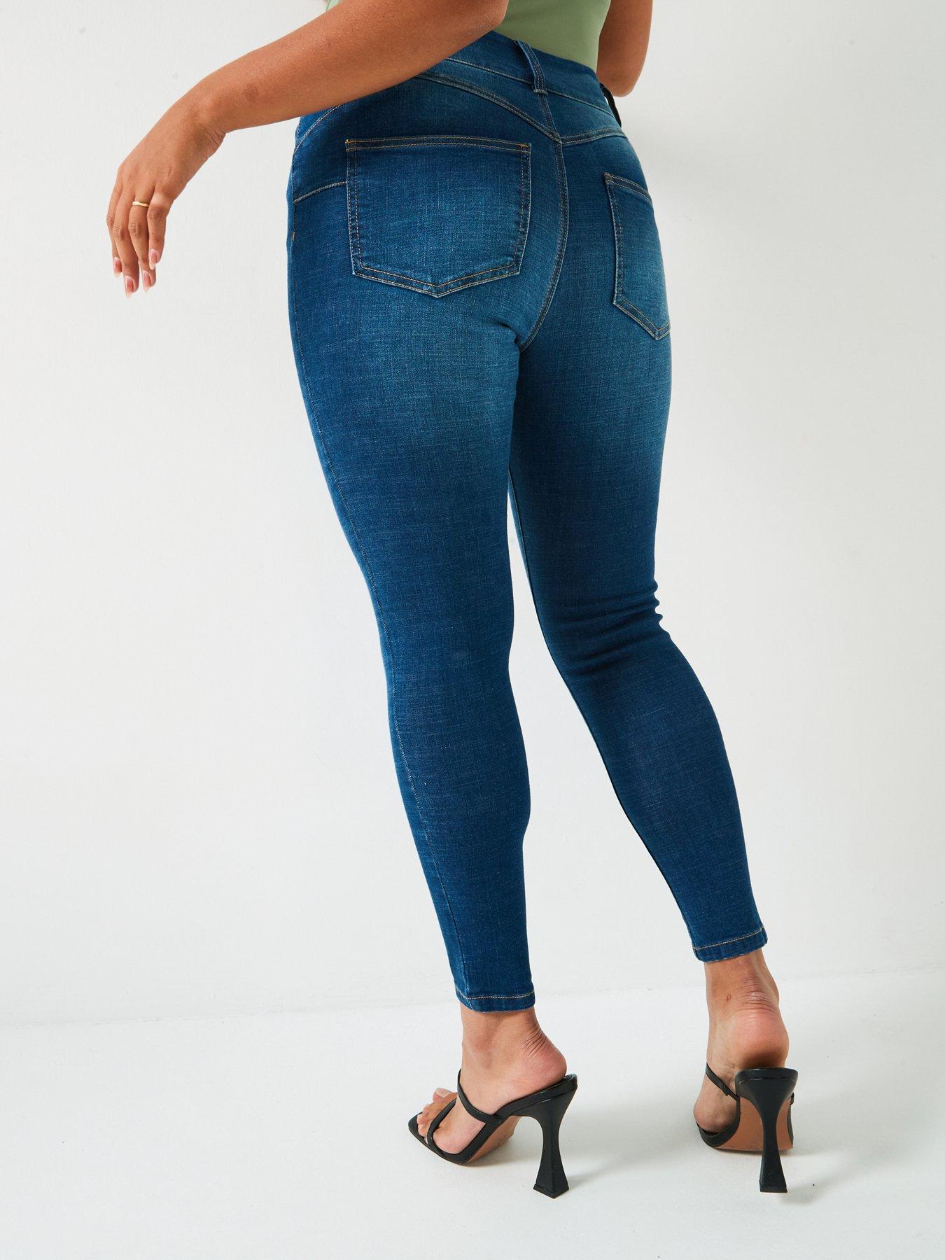 v-by-very-curve-high-waisted-shaping-stretchnbspskinny-jeanstillFront