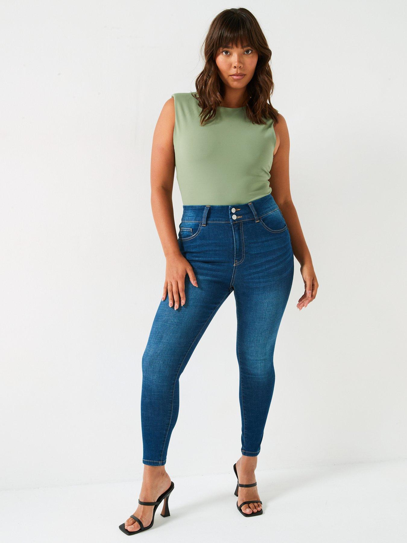 v-by-very-curve-high-waisted-shaping-stretchnbspskinny-jeanback